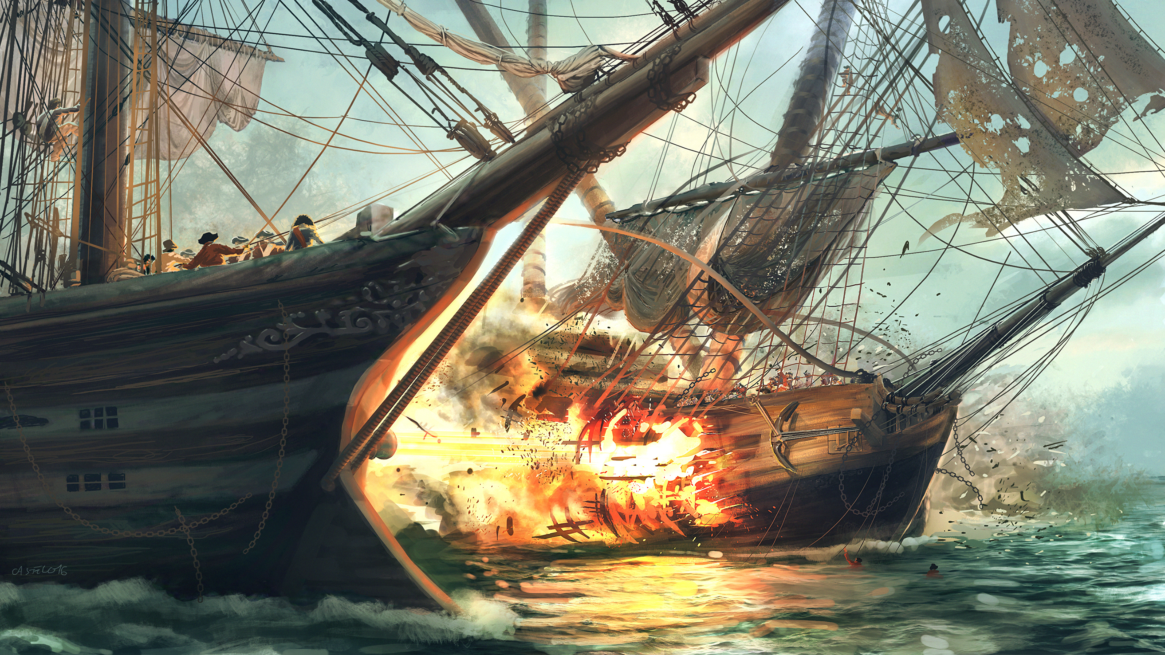 Partir un jour Battles_Ships_Sailing_497893_3840x2160