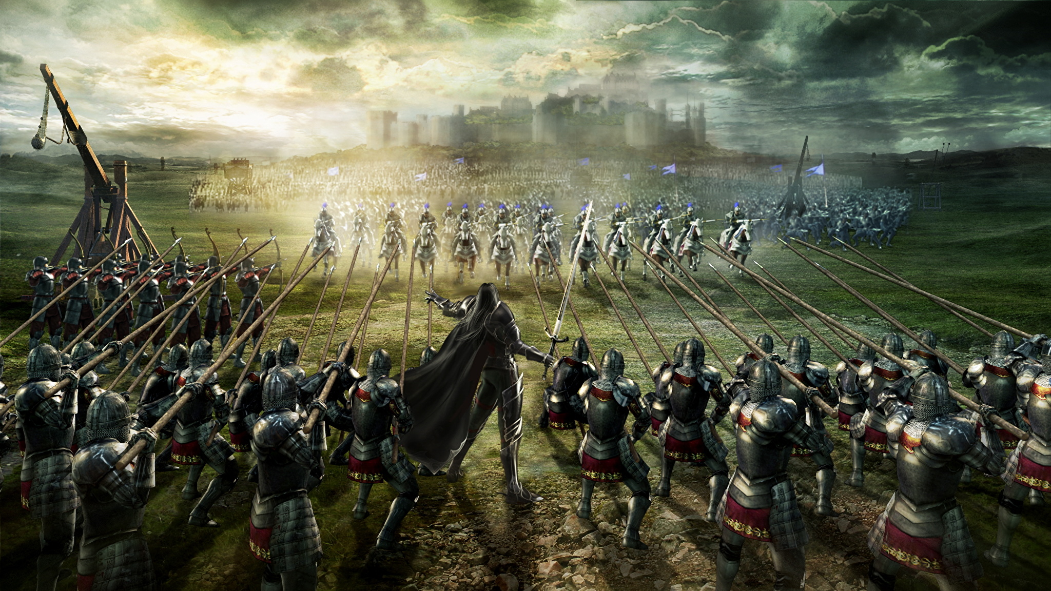 Величайшие битвы страны. Мариуш Козик художник. Средневековые войны.