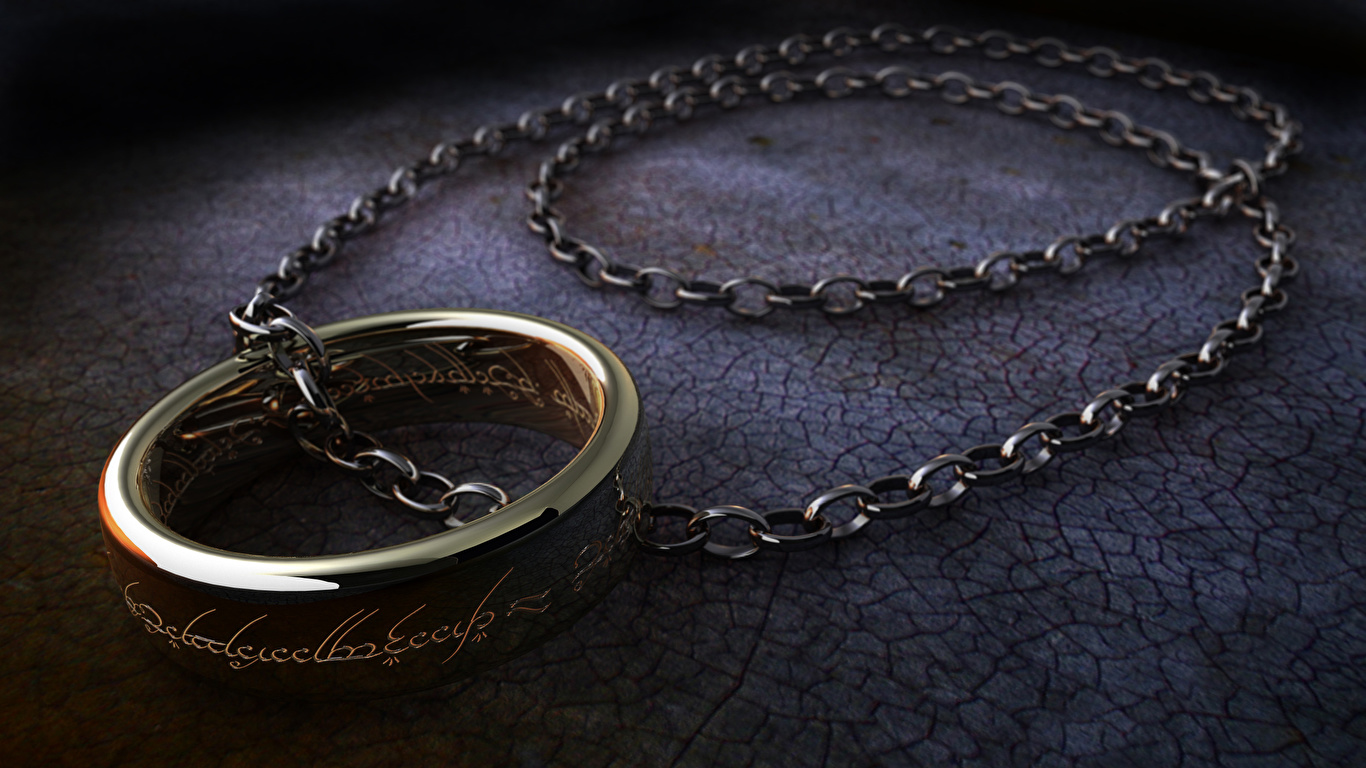 Picture The Lord of the Rings Ring Chain Movies 1366x768