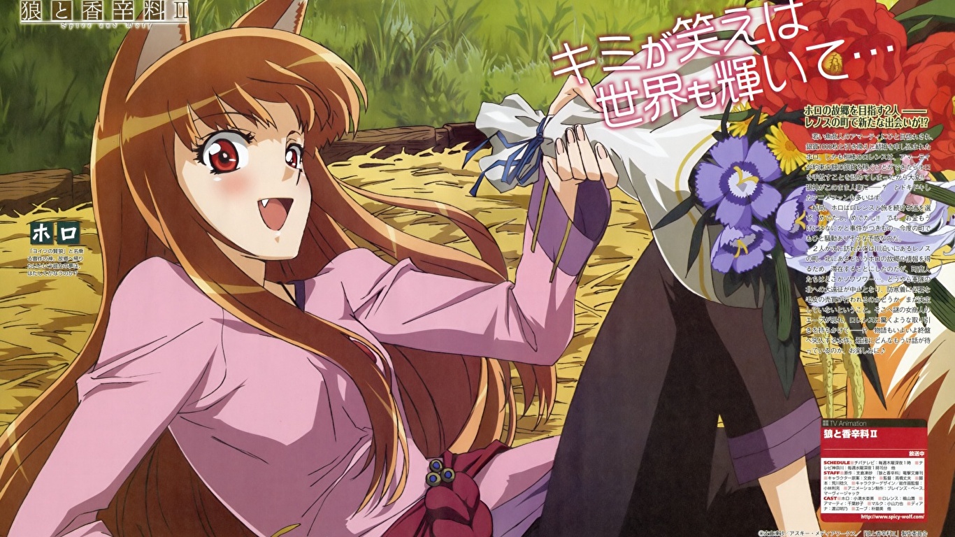 Picture Spice And Wolf Anime 1366x768