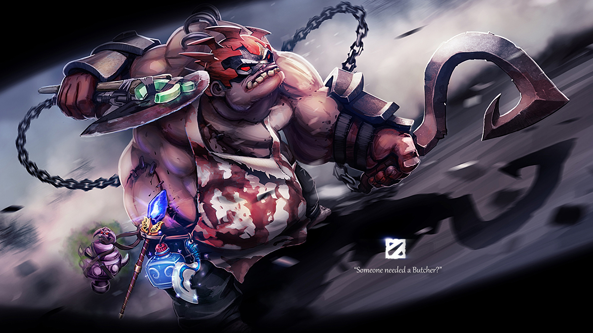 Pudge. ПУДЖ аркана.