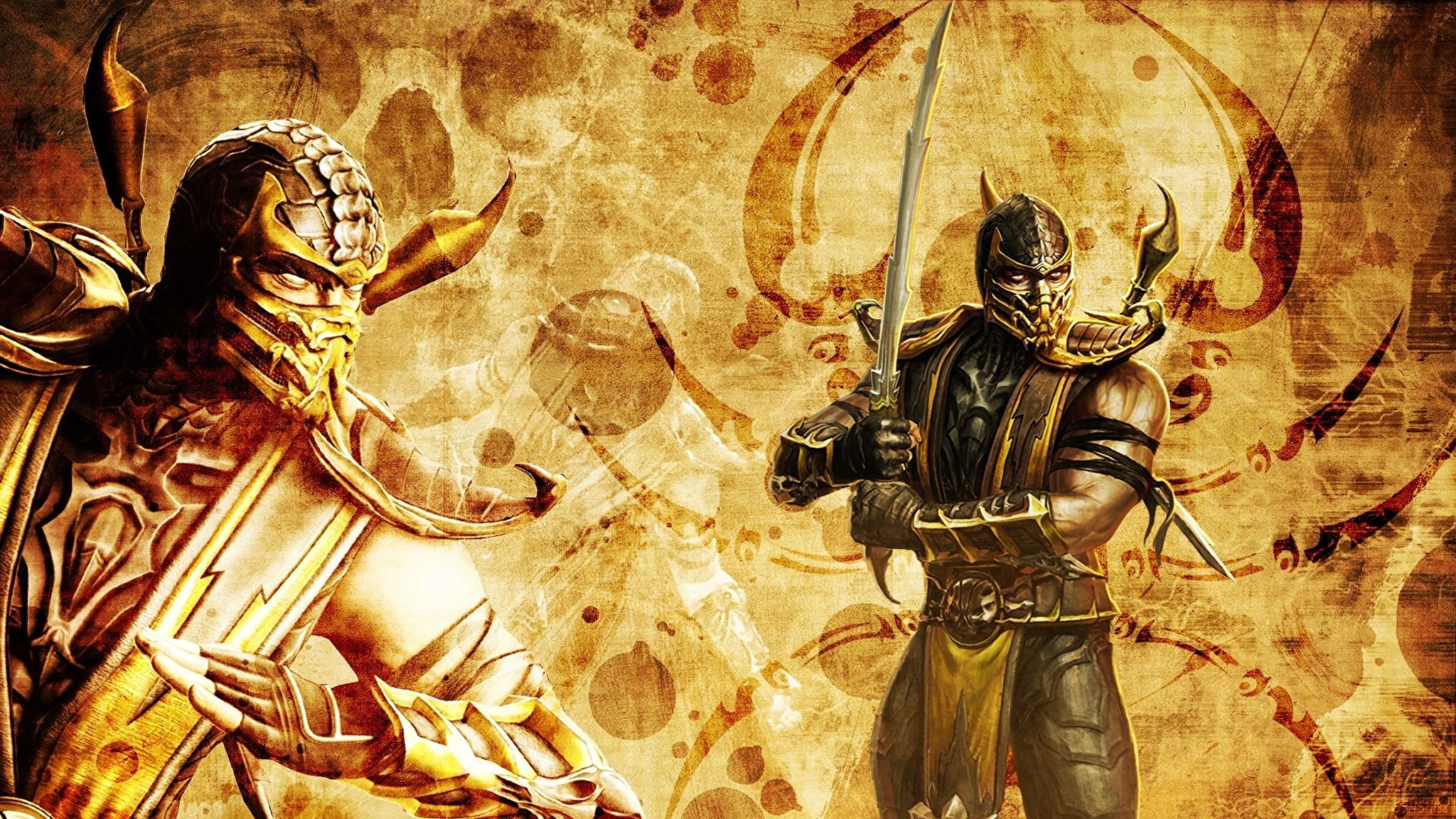 Mk wallpaper. Скорпион мортал комбат. Скорпион Mortal Kombat 9. Скорпион из мортал комбат. Скорпион мортал комбат демон.