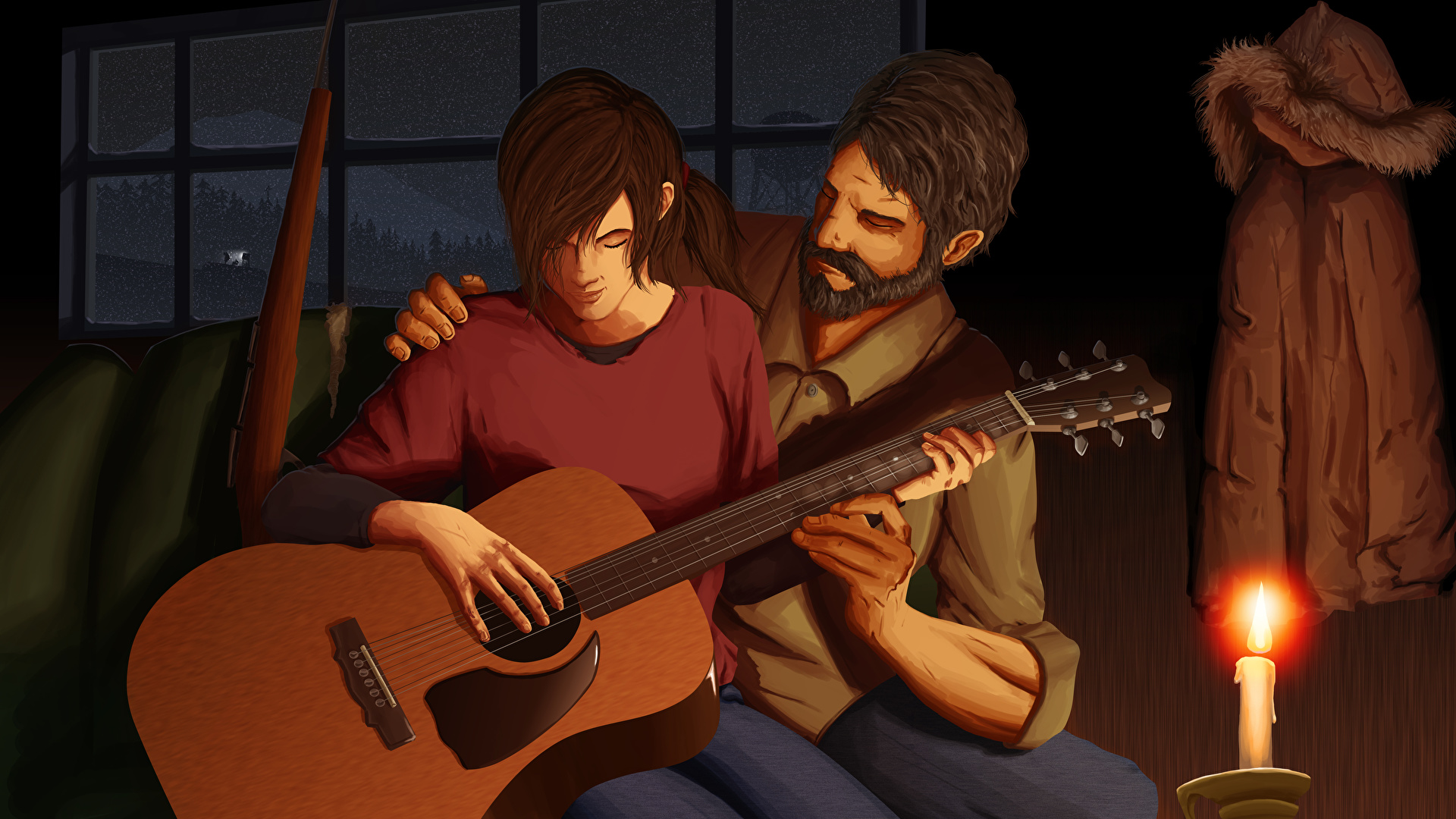 Ellie And Joel HD The Last Of Us Wallpapers, HD Wallpapers