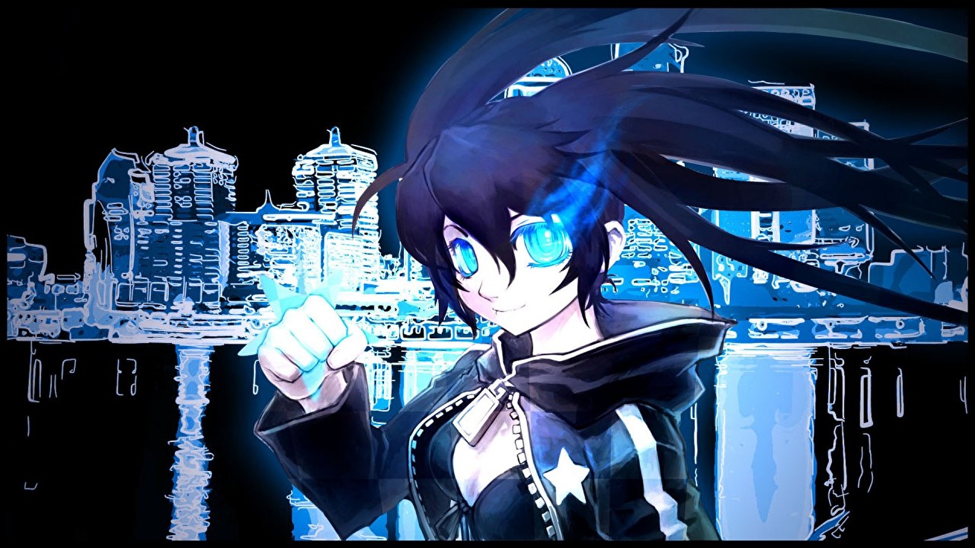 Black Rock Shooter: The Game Anime Vocaloid Hatsune Miku, Anime, manga,  fictional Character png | PNGEgg