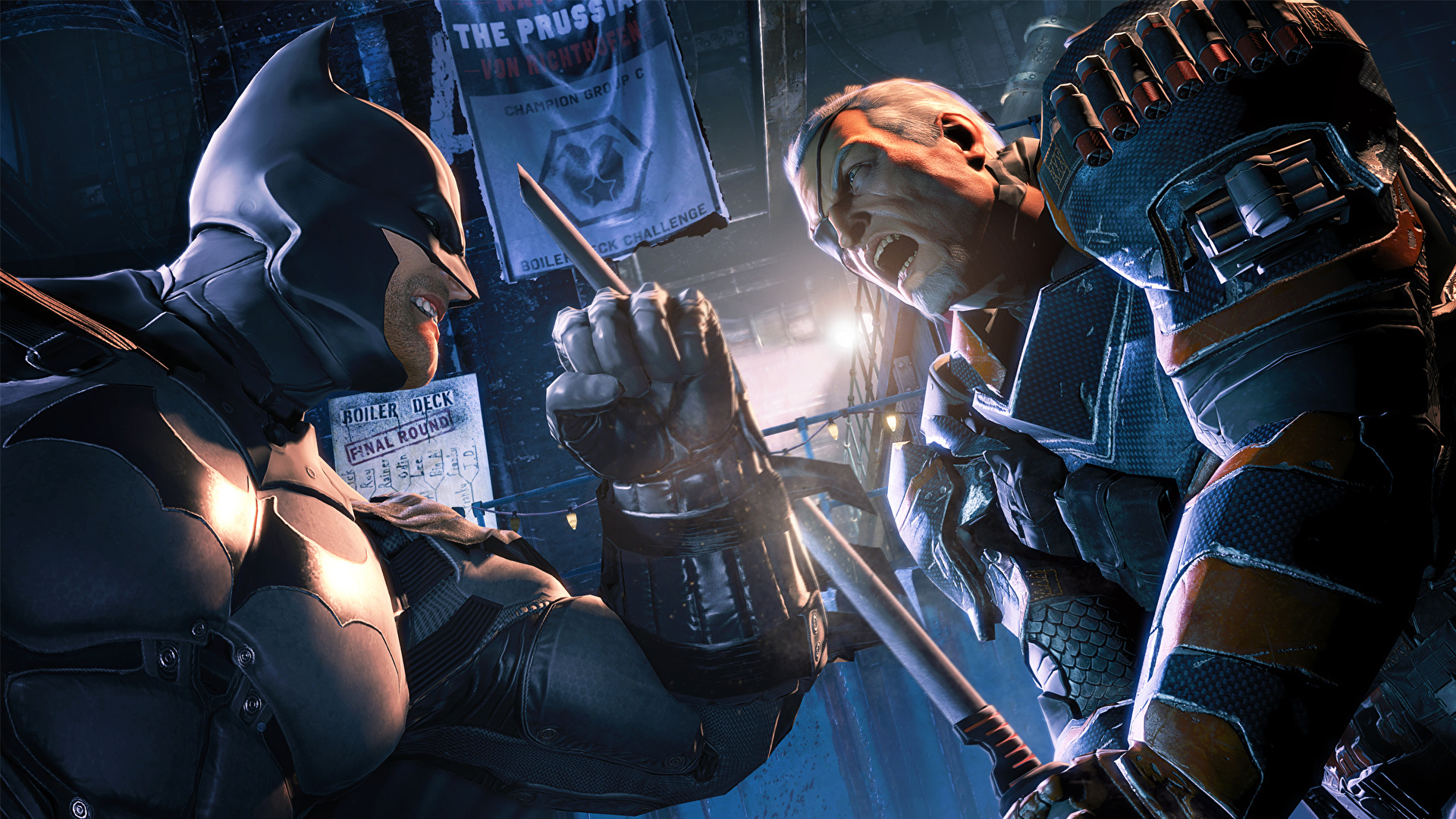 Live wallpaper Batman Arkham knight / download to desktop