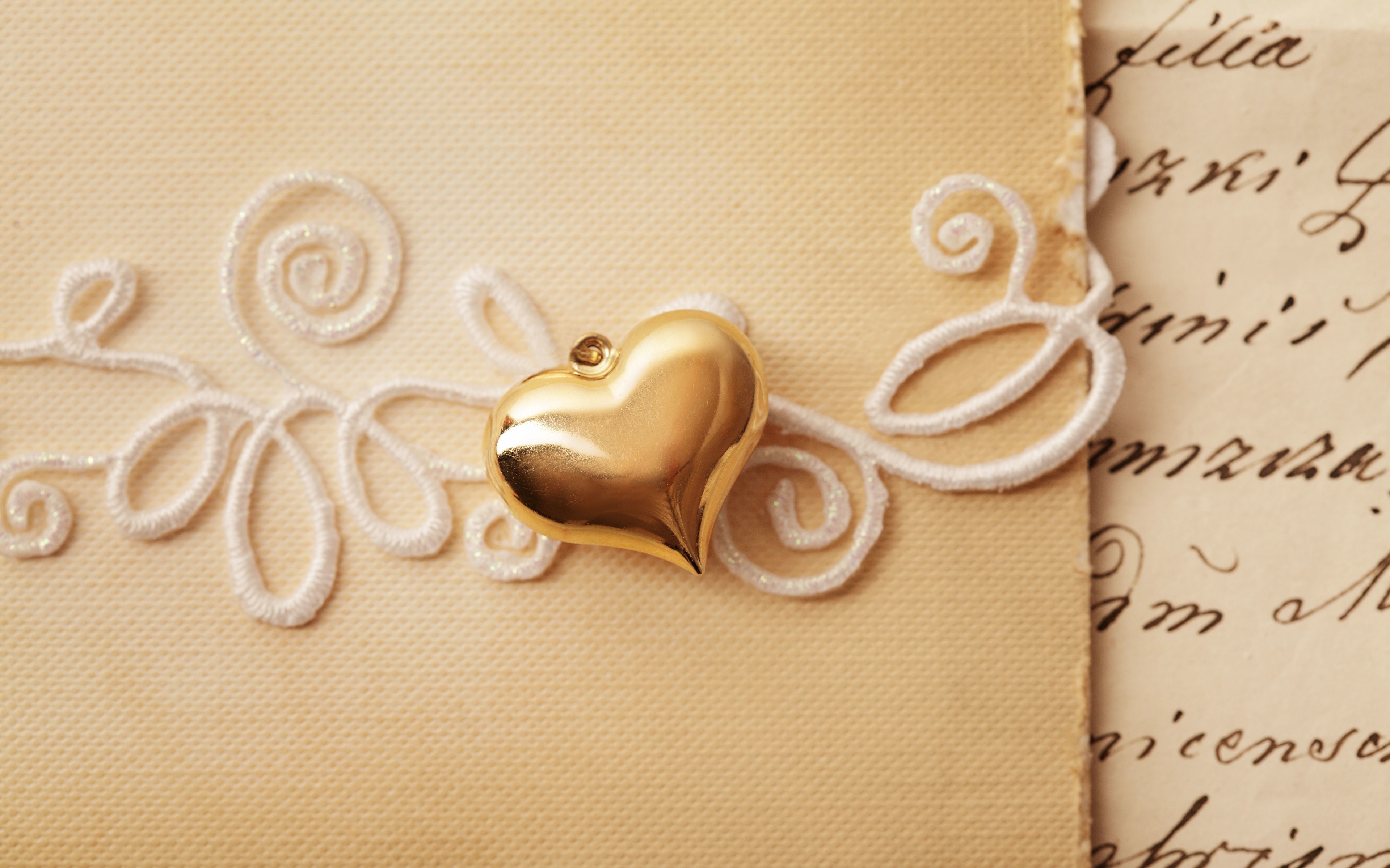 Pictures Valentine's Day Heart Jewelry 3840x2400