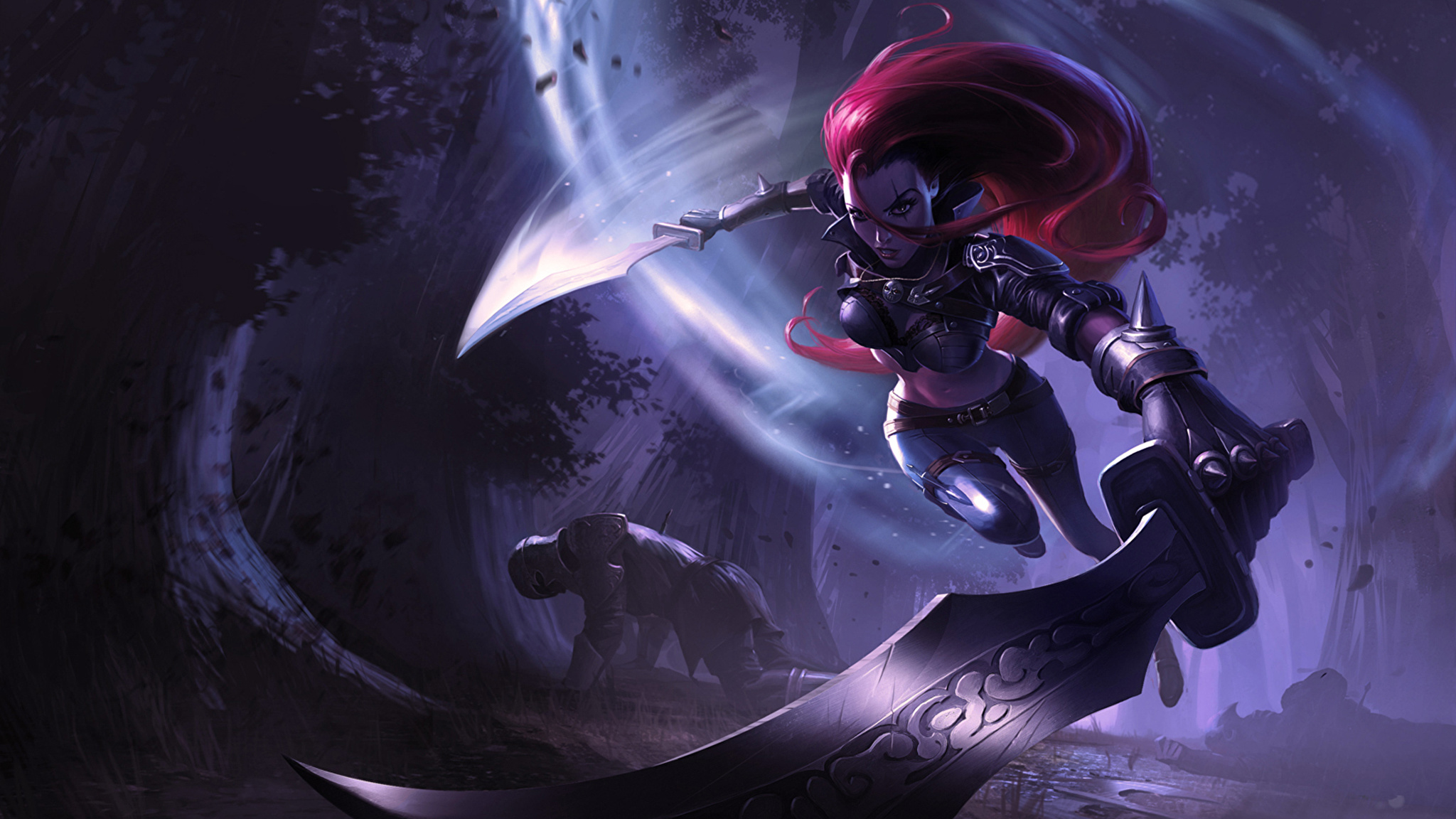 Wallpaper legends. League of Legends Катарина. Ледрос лига легенд. League of Legends Катарина обои. Катарина Дакнес.