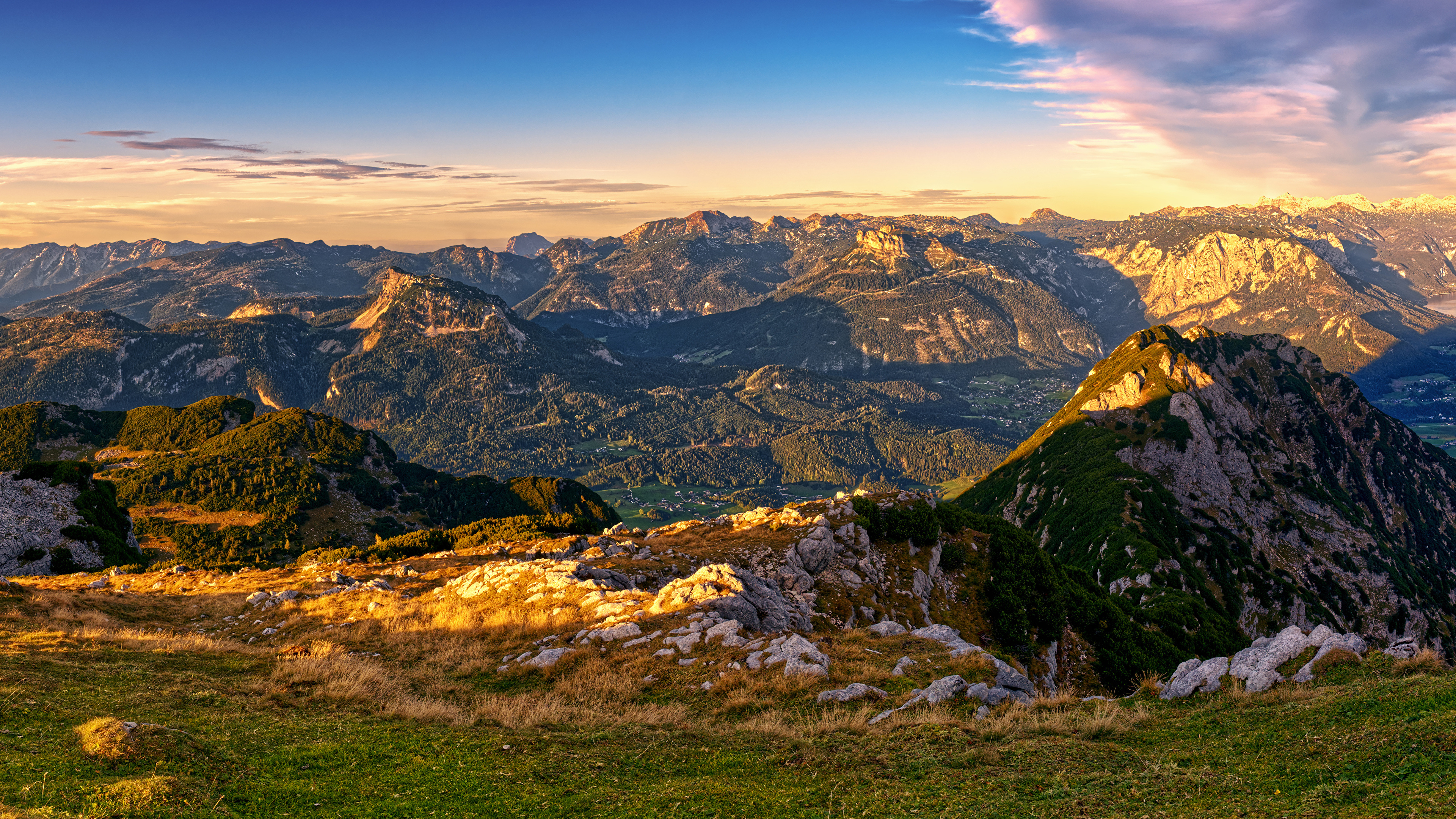 壁紙 3840x2160 オーストリア 山 風景写真 Luppitsch Styria