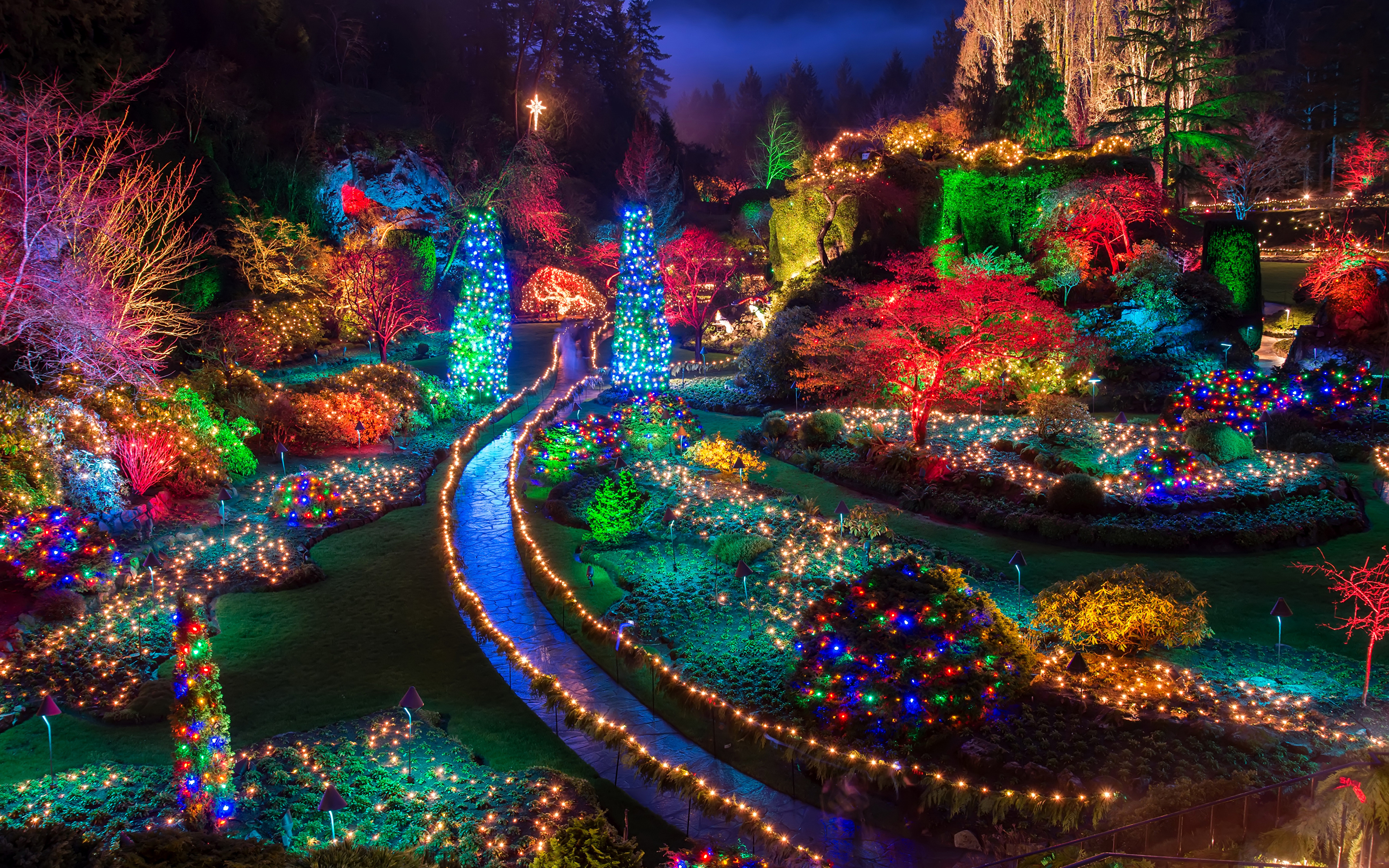 Butchart Gardens Lights