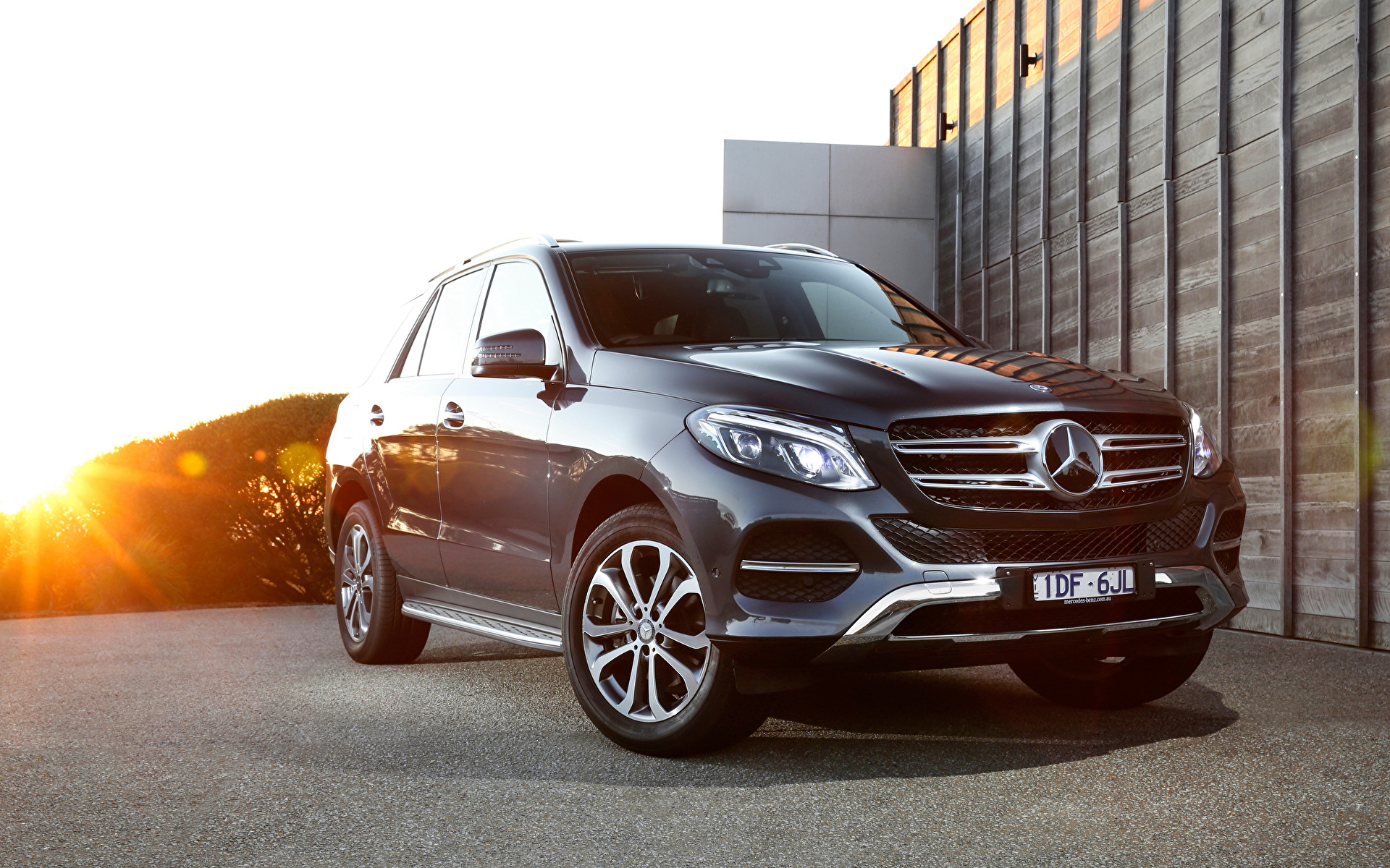 Pictures Mercedes-Benz 2015 AMG GLE-Class C292 Black Cars 1920x1200