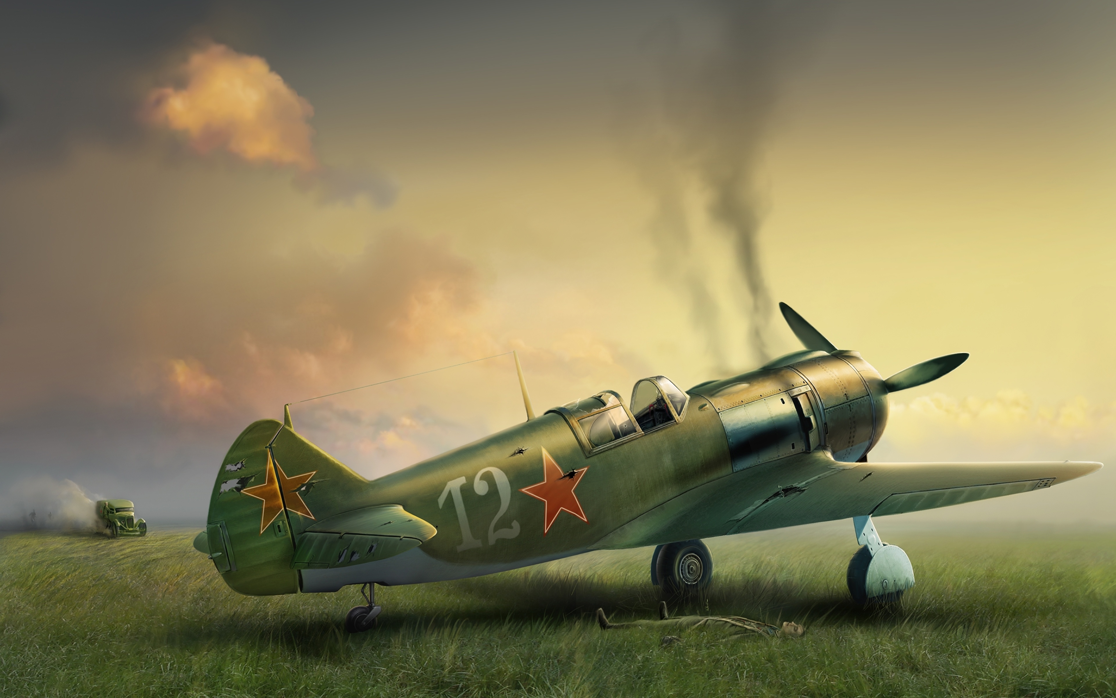 Советский самолет 1945. Ла-5 истребитель. Советский истребитель ла-5. Штурмовик ил-2. Самолеты второй мировой войны ла5.