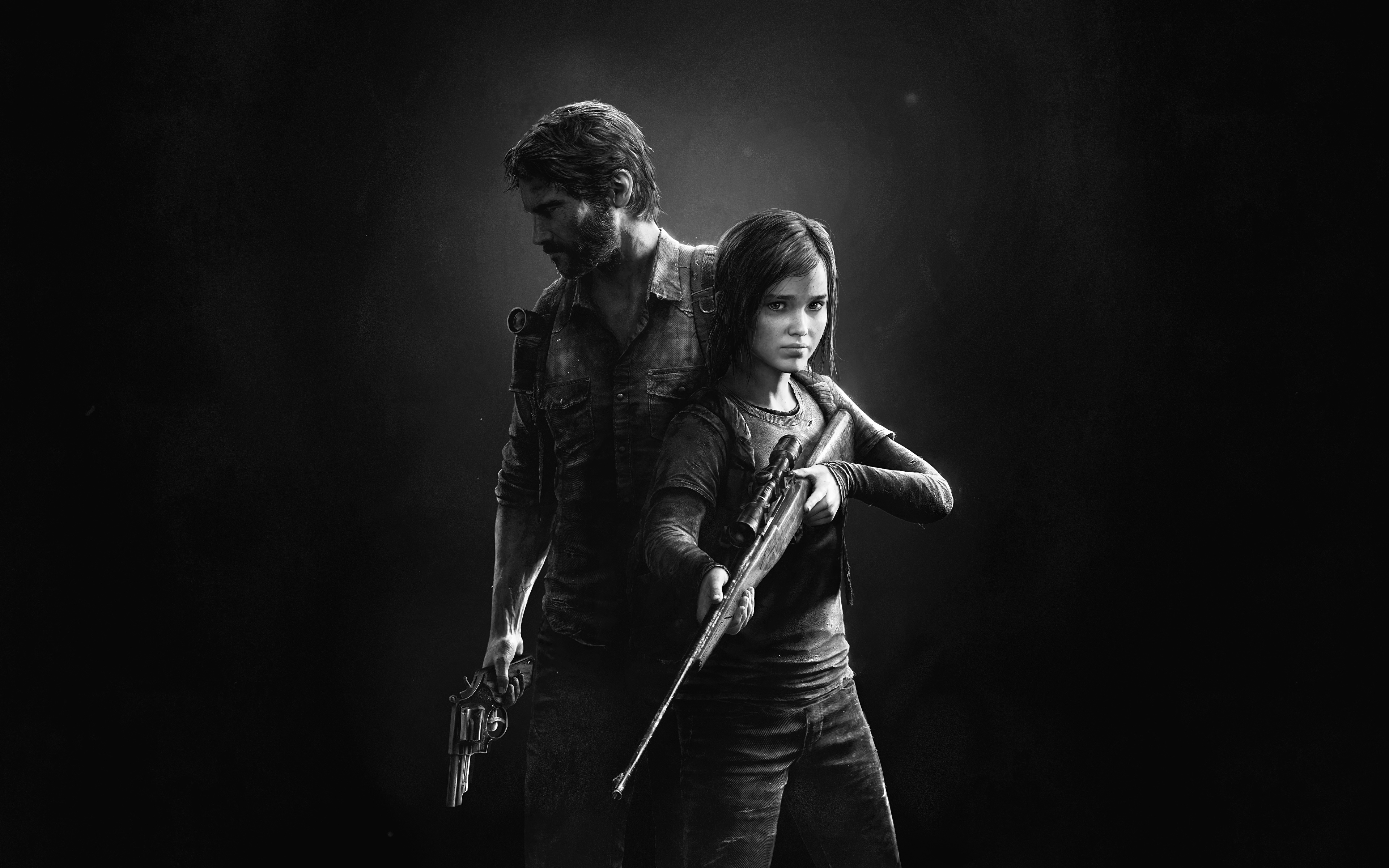 Картинка The Last of Us Снайперская винтовка Пистолеты 3840x2400