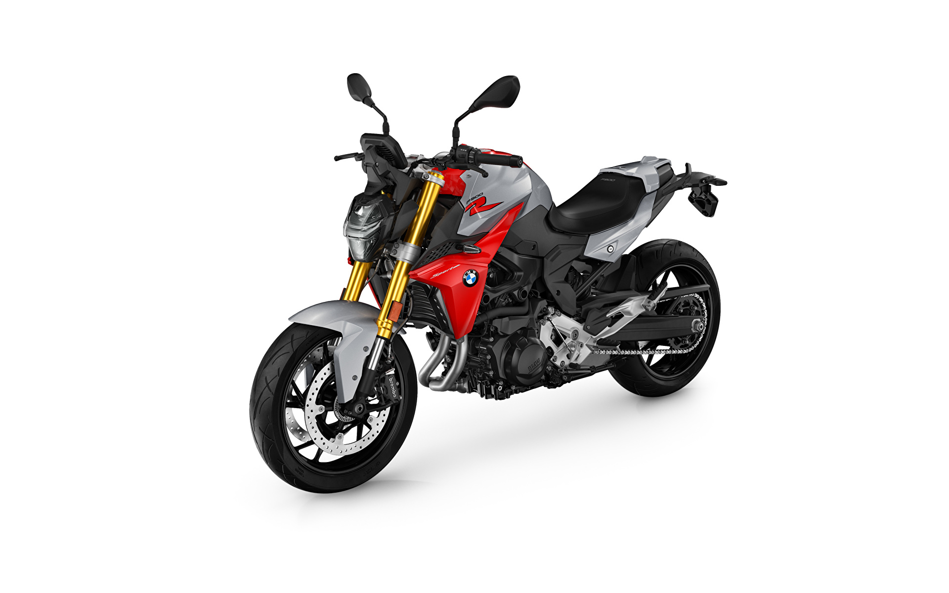Foto BMW - Moto F 900 R, 2020 motocicletta Sfondo bianco 1920x1200 Moto motocicli