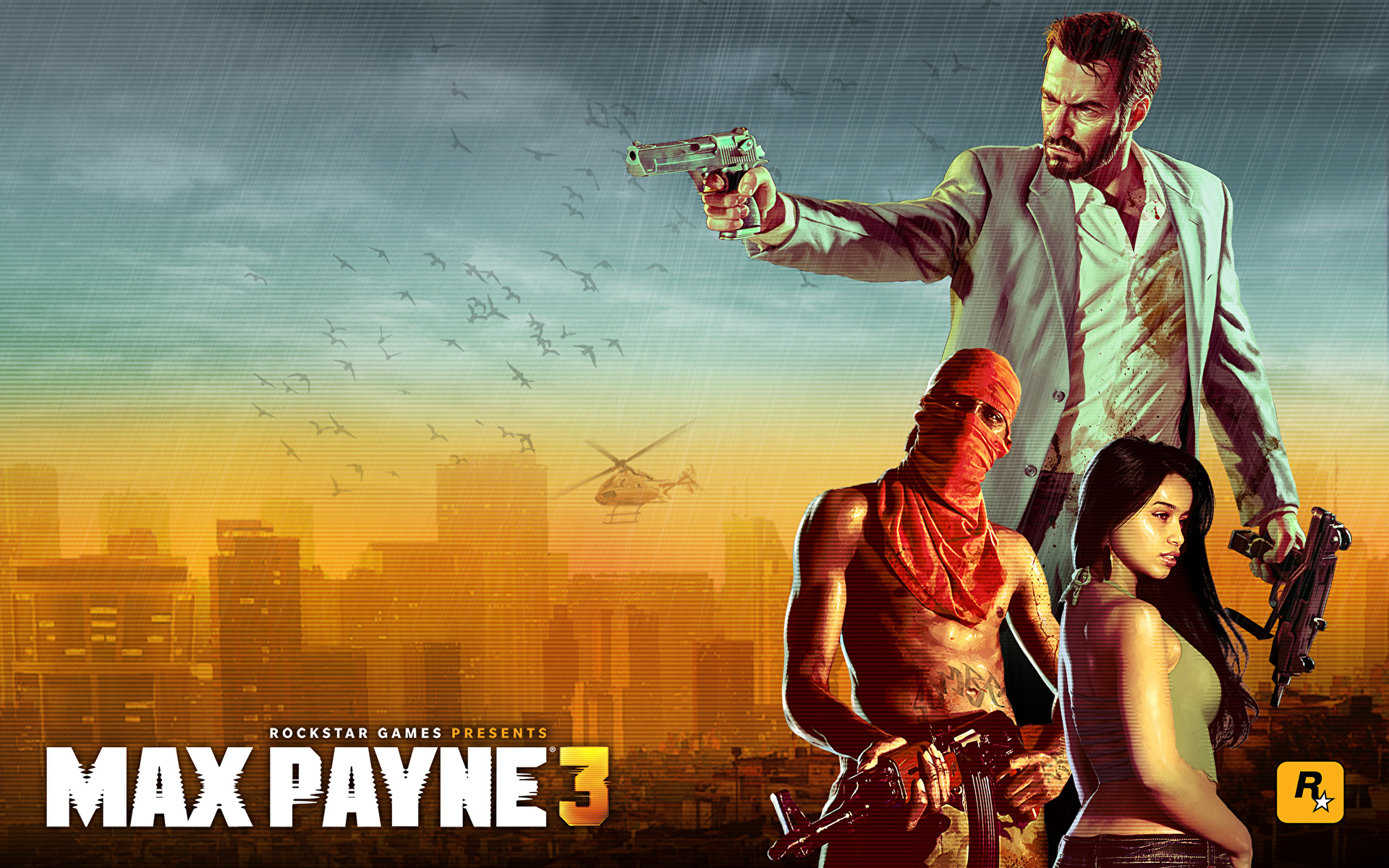 Картинка Max Payne Max Payne 3 Игры 1920x1200