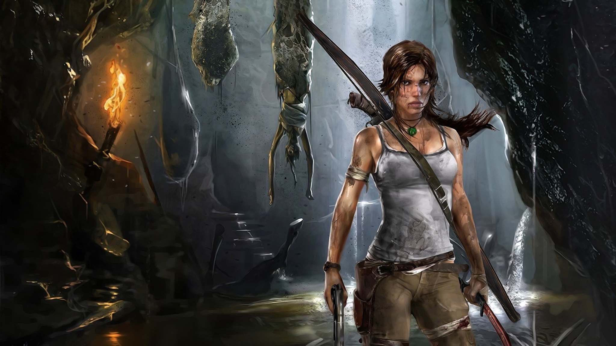 Обои на рабочий стол игры 1920х1080. Lara Croft Tomb Raider игра 2013.