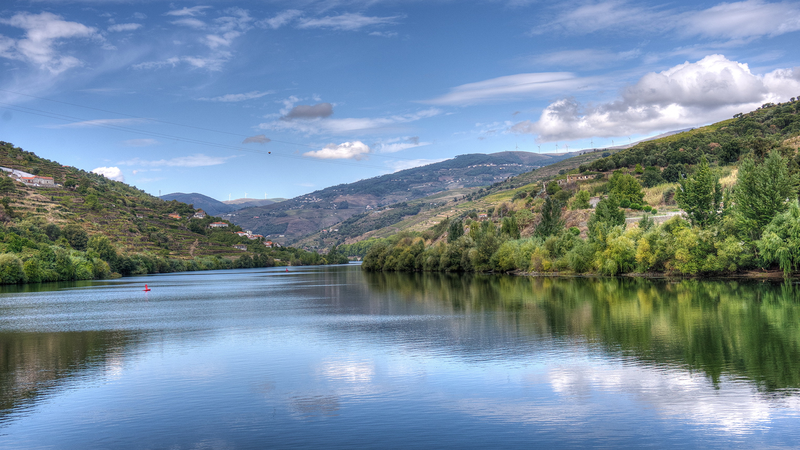 Foto Portugal Douro Natuur Water Rivieren 2560x1440 0116