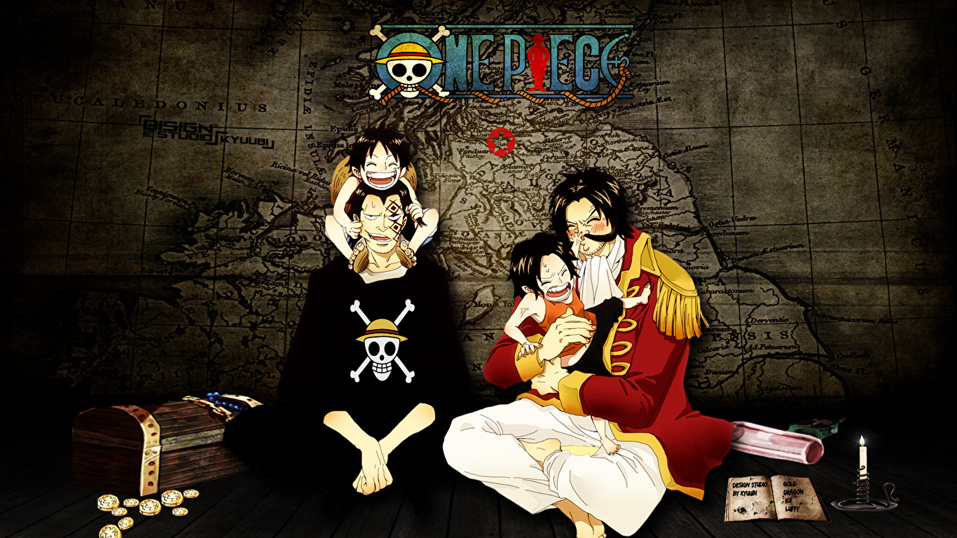 Fondos de Pantalla 1366x768 One Piece Anime descargar imagenes