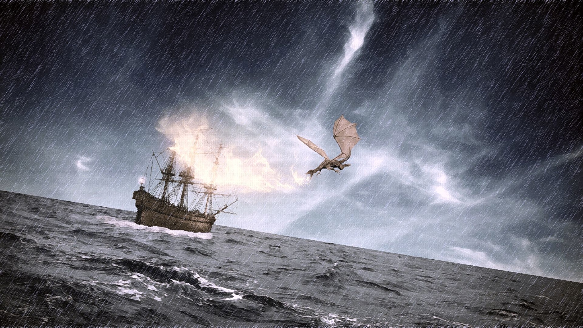Надвигающихся штормов экспедицию решено перенести. Корабль в шторм. Корабль в бушующем море. Буря на море. Корабль в бурю.