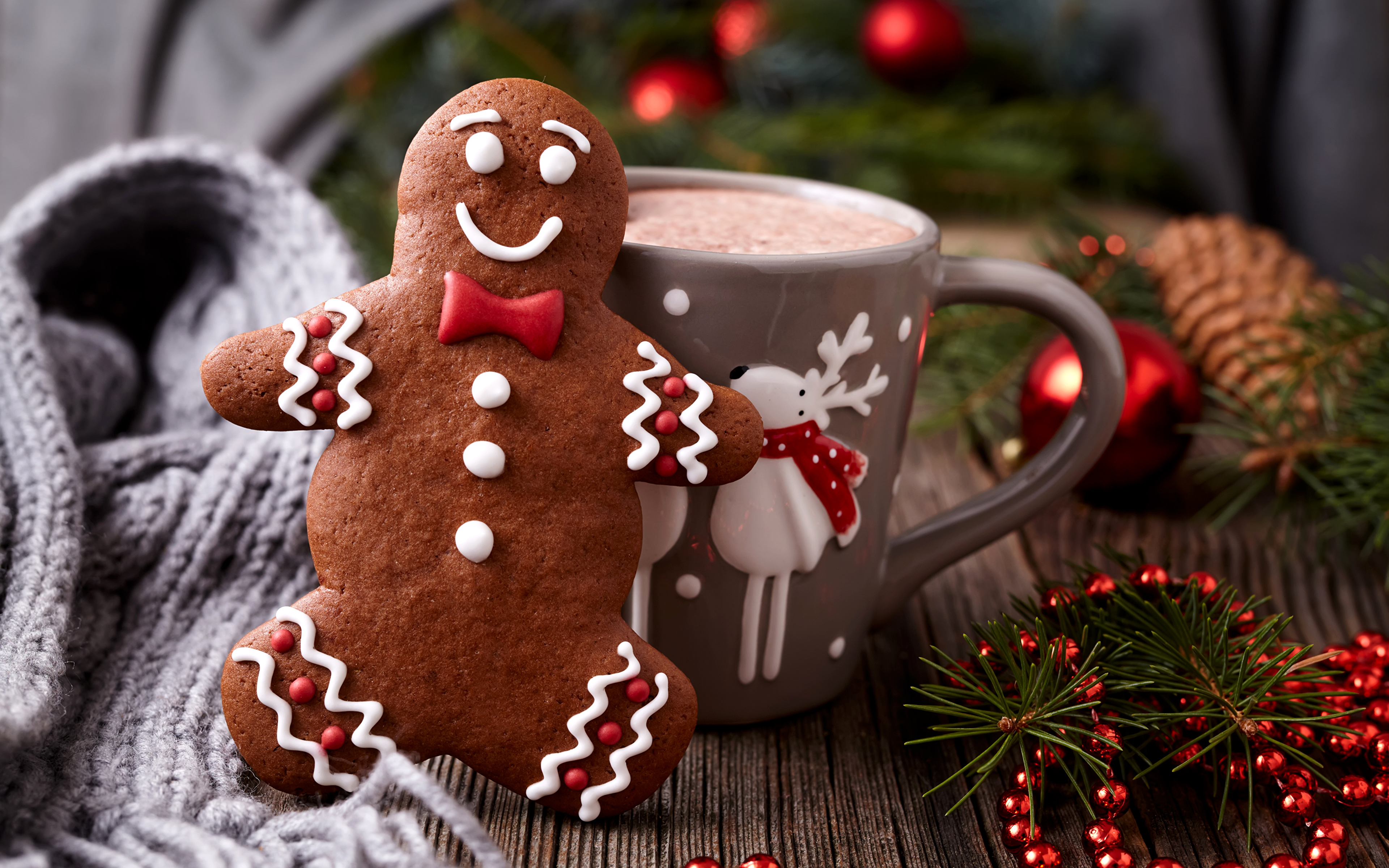 hot chocolate christmas wallpaper