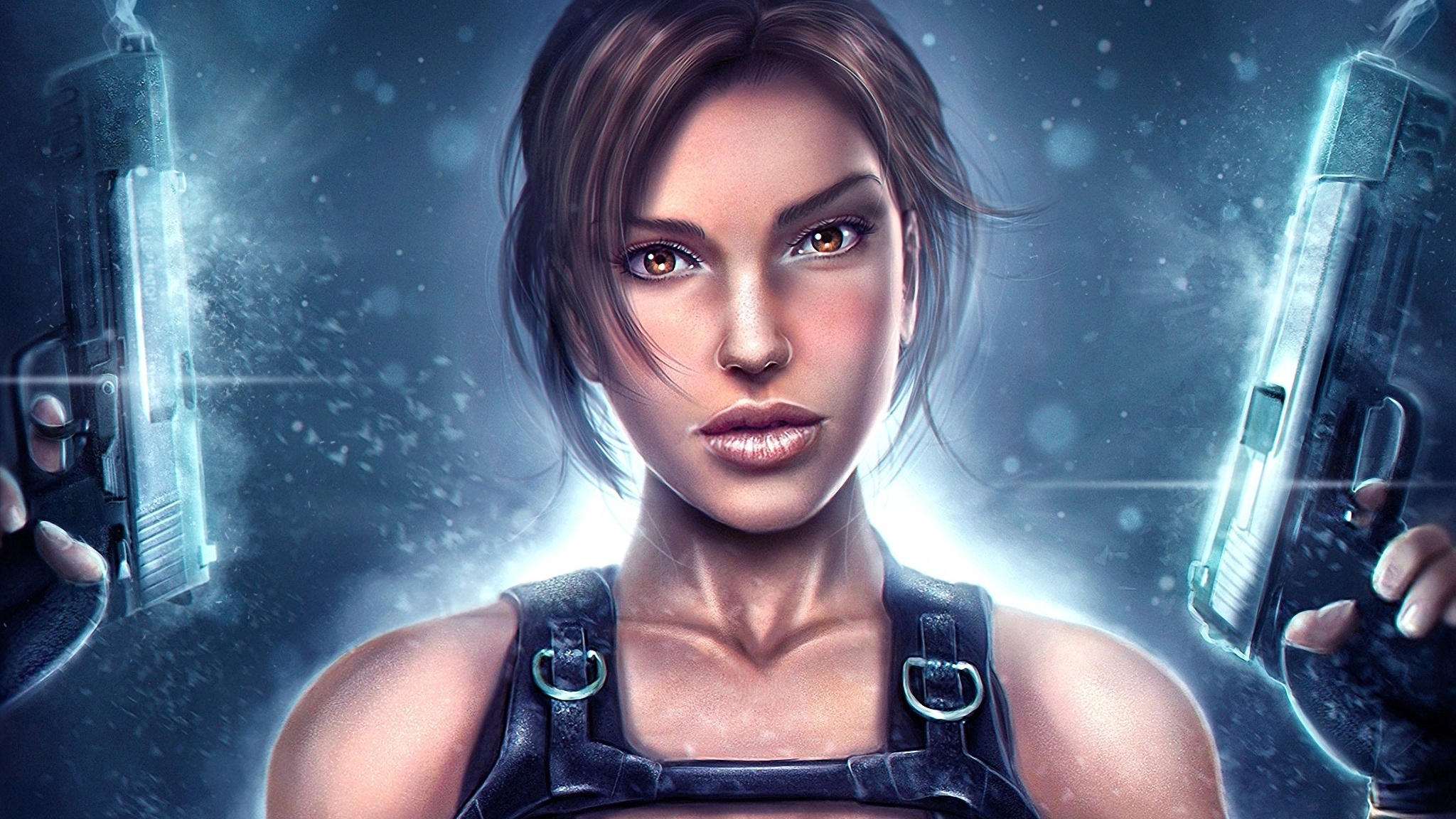 Рози райдер. Саша Крофт. Lara Croft Art.