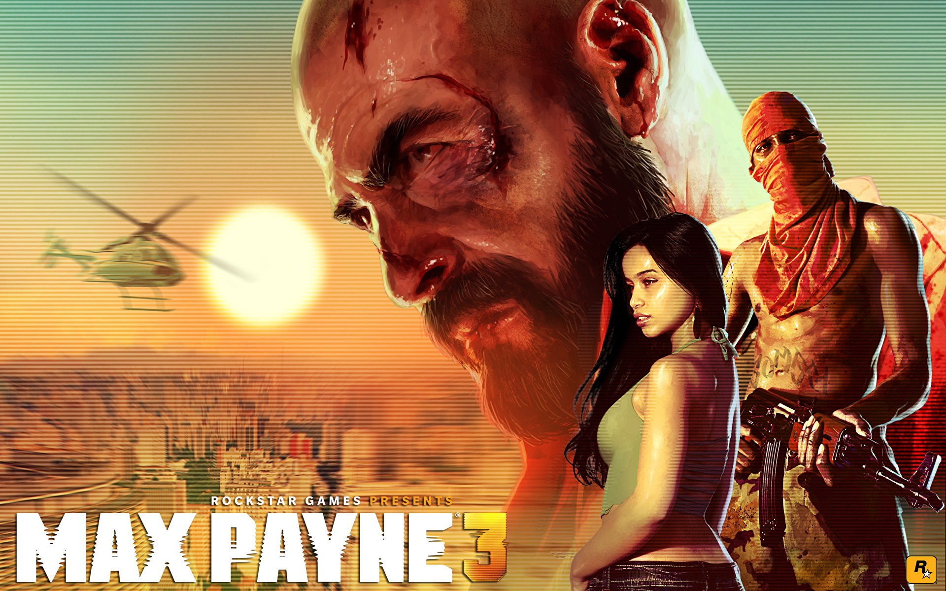 Картинки Max Payne Max Payne 3 Девушки Игры 1920x1200