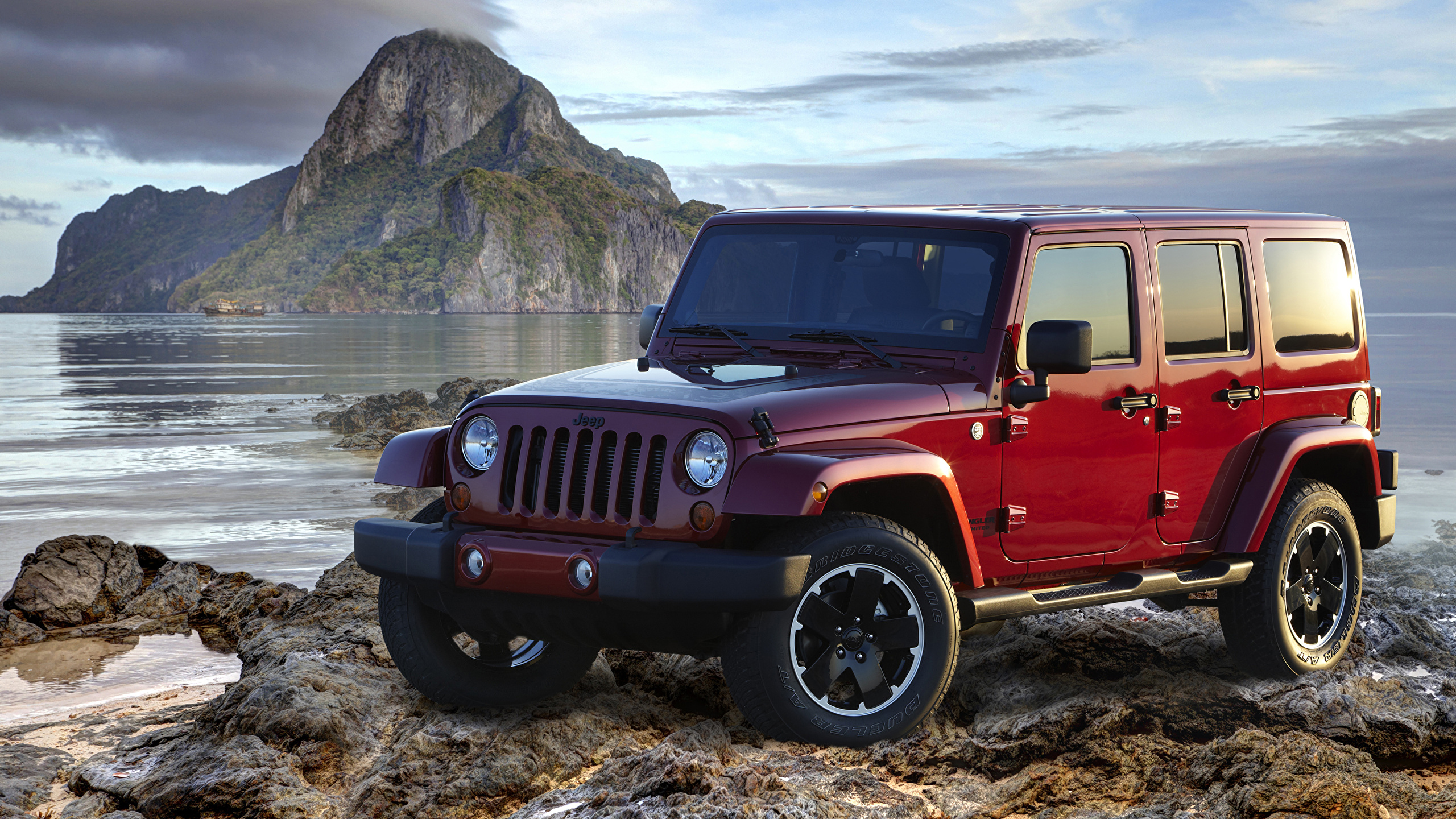 Picture Jeep Tuning 2012 Wrangler Unlimited Altitude Red 2560x1440