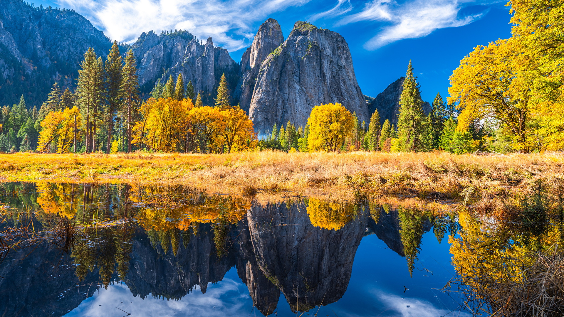 Desktop Hintergrundbilder Yosemite Kalifornien Usa Natur 1920x1080
