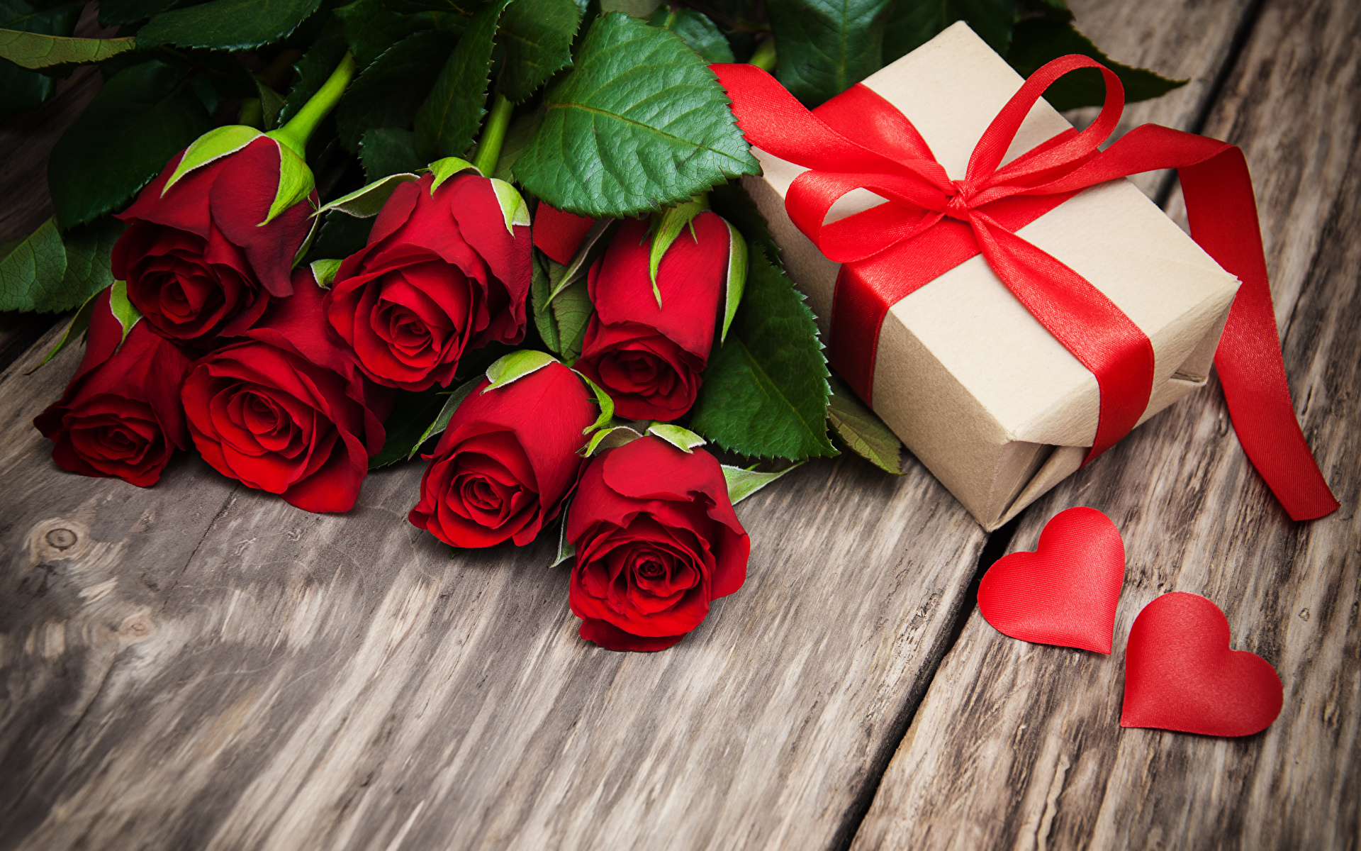 Fondos De Pantalla 1920x1200 Ramos Rosas Día De San Valentín Regalos Lazo Corazón Rojo Flores 2849