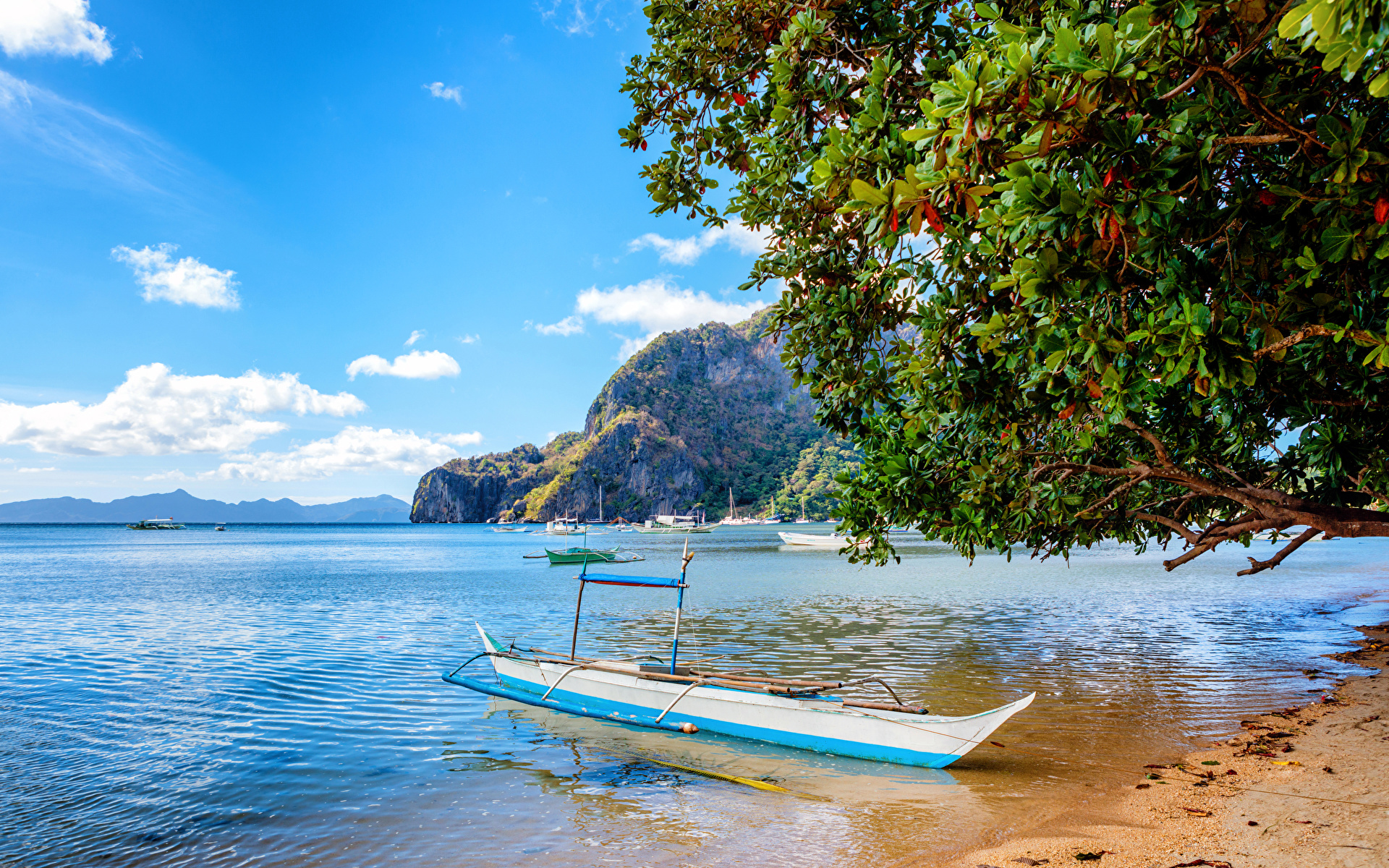 Fondos de Pantalla 1920x1200 Filipinas Fotografía De Paisaje Costa