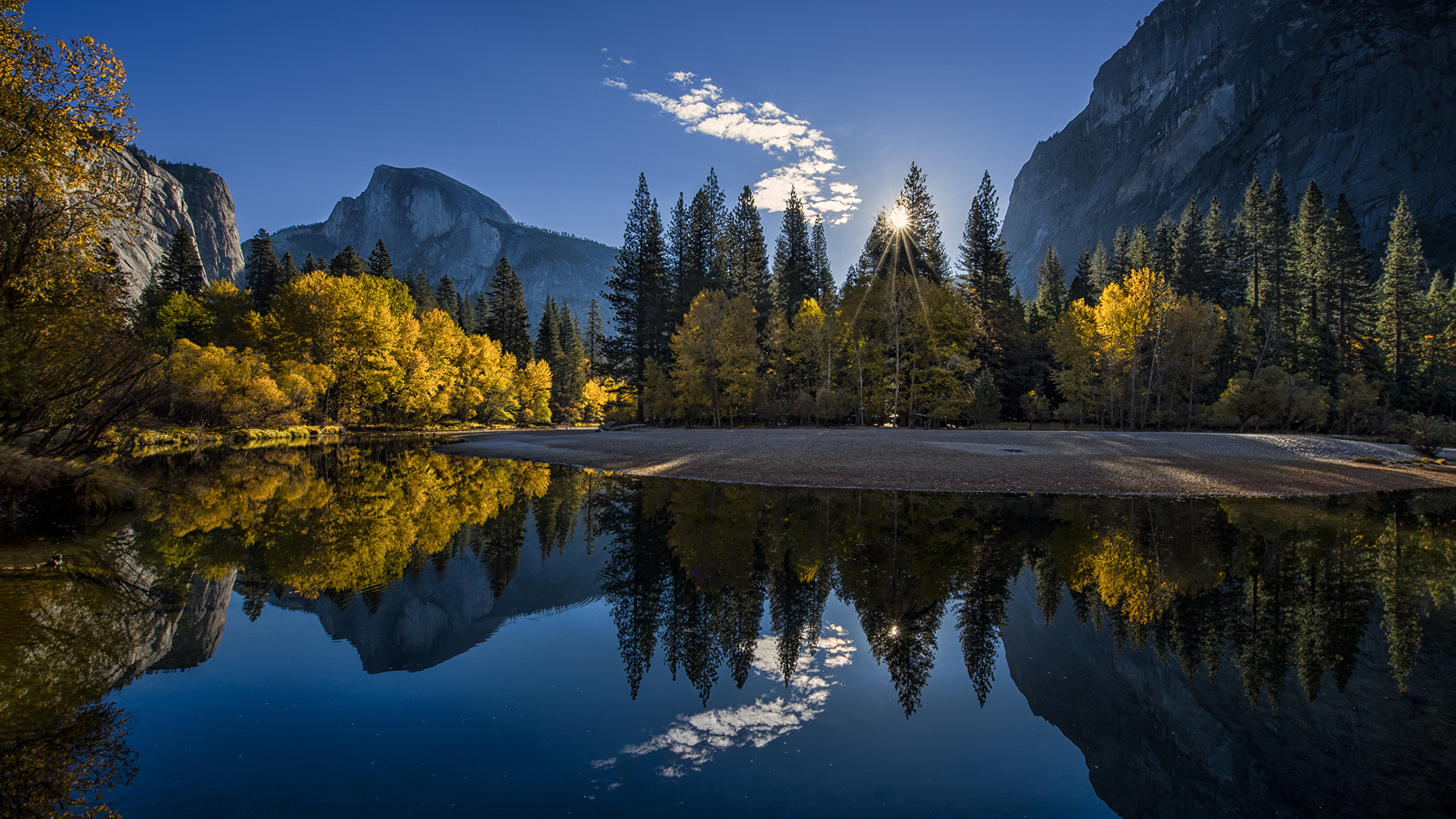 Fonds d'ecran 2560x1440 Parc USA Photographie de paysage Yosemite