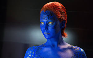 Fotos X-Men Jennifer Lawrence Days of Future Past Raven Mystique Film Fantasy Prominente Mädchens