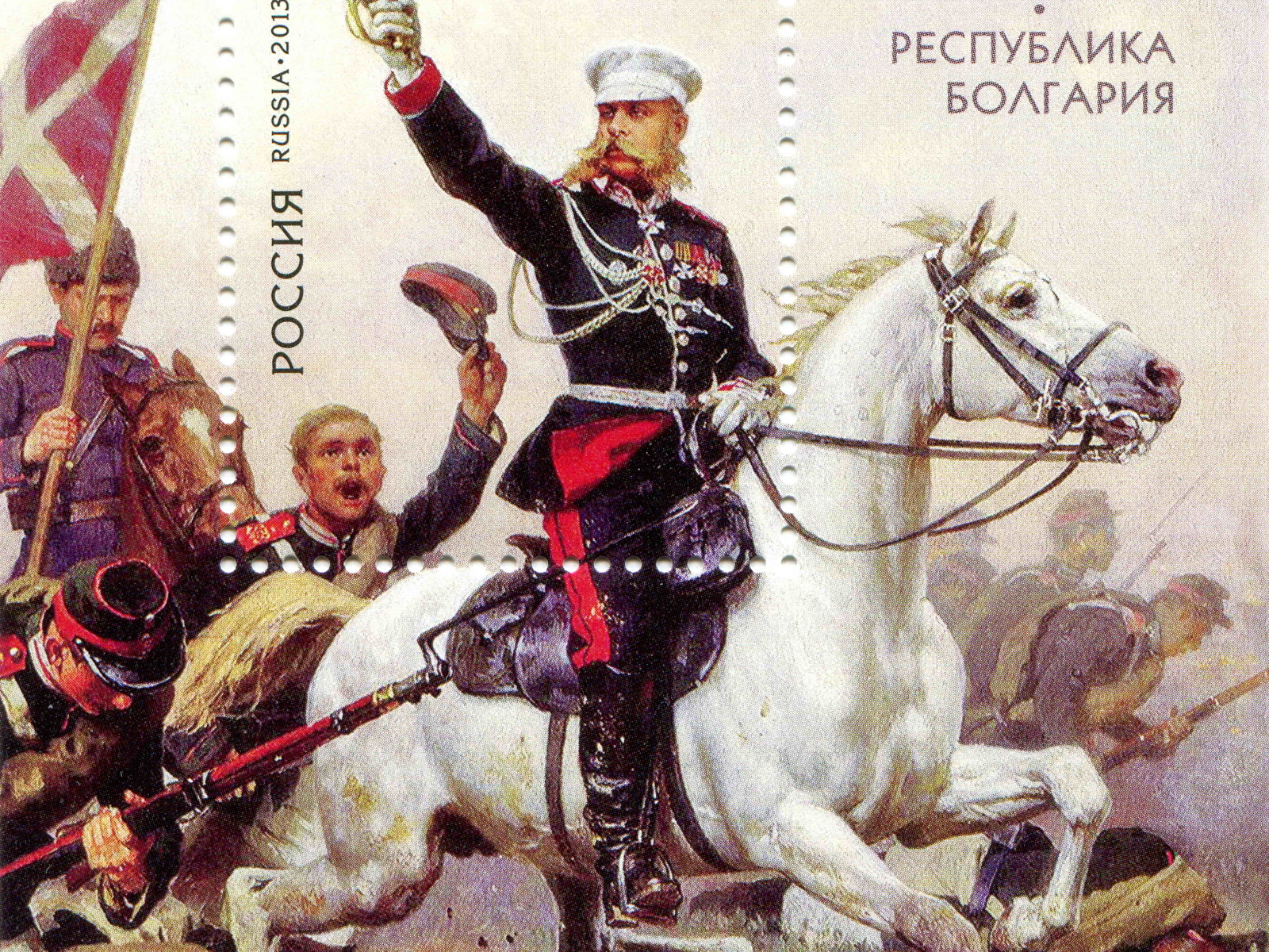 Укажите главнокомандующего русской армией изображенного на картине. Генерал Скобелев белый генерал. Генерал м д Скобелев на коне.