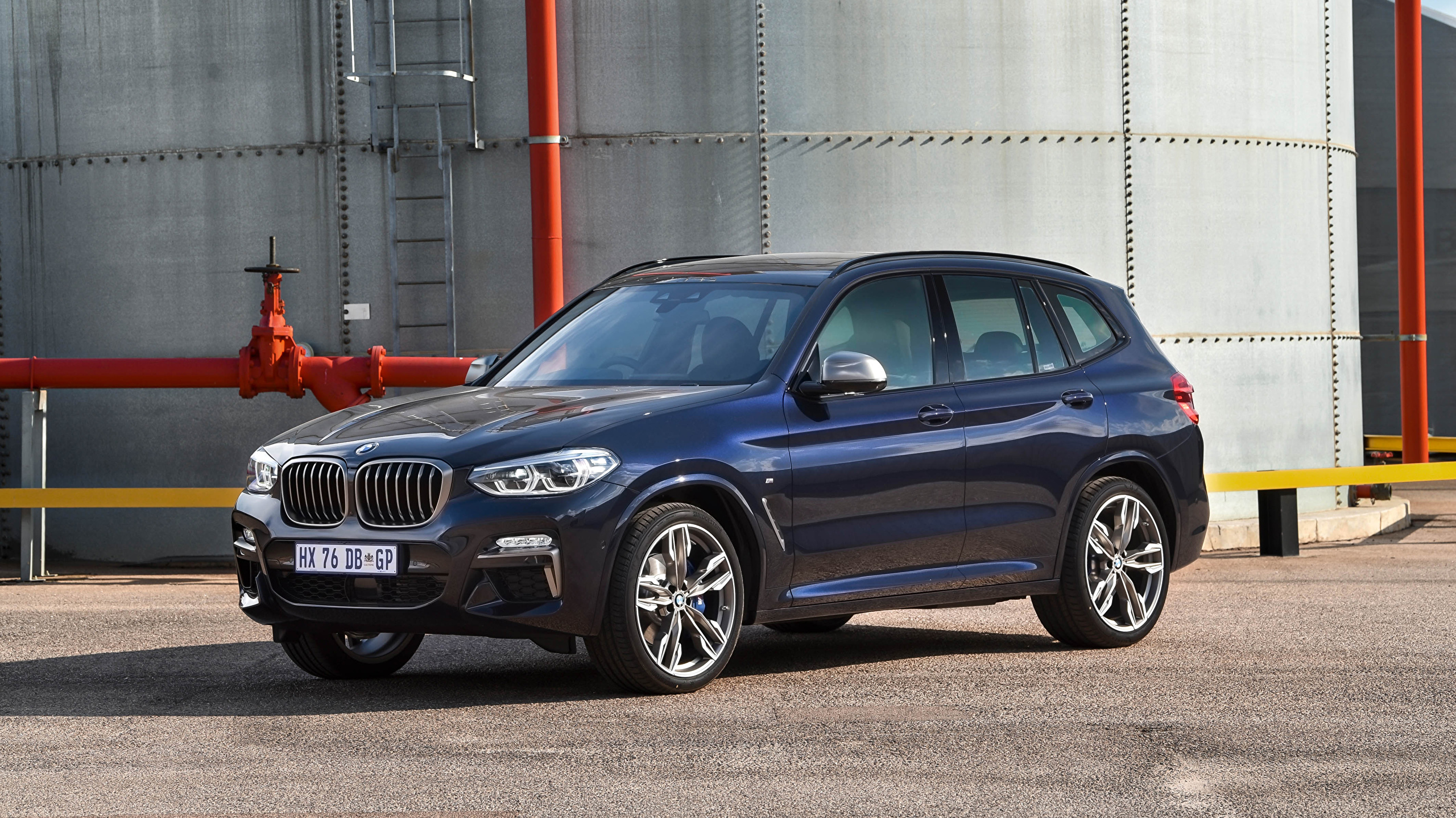 Picture BMW Crossover 2019 X3 M40d Blue Metallic 2560x1440