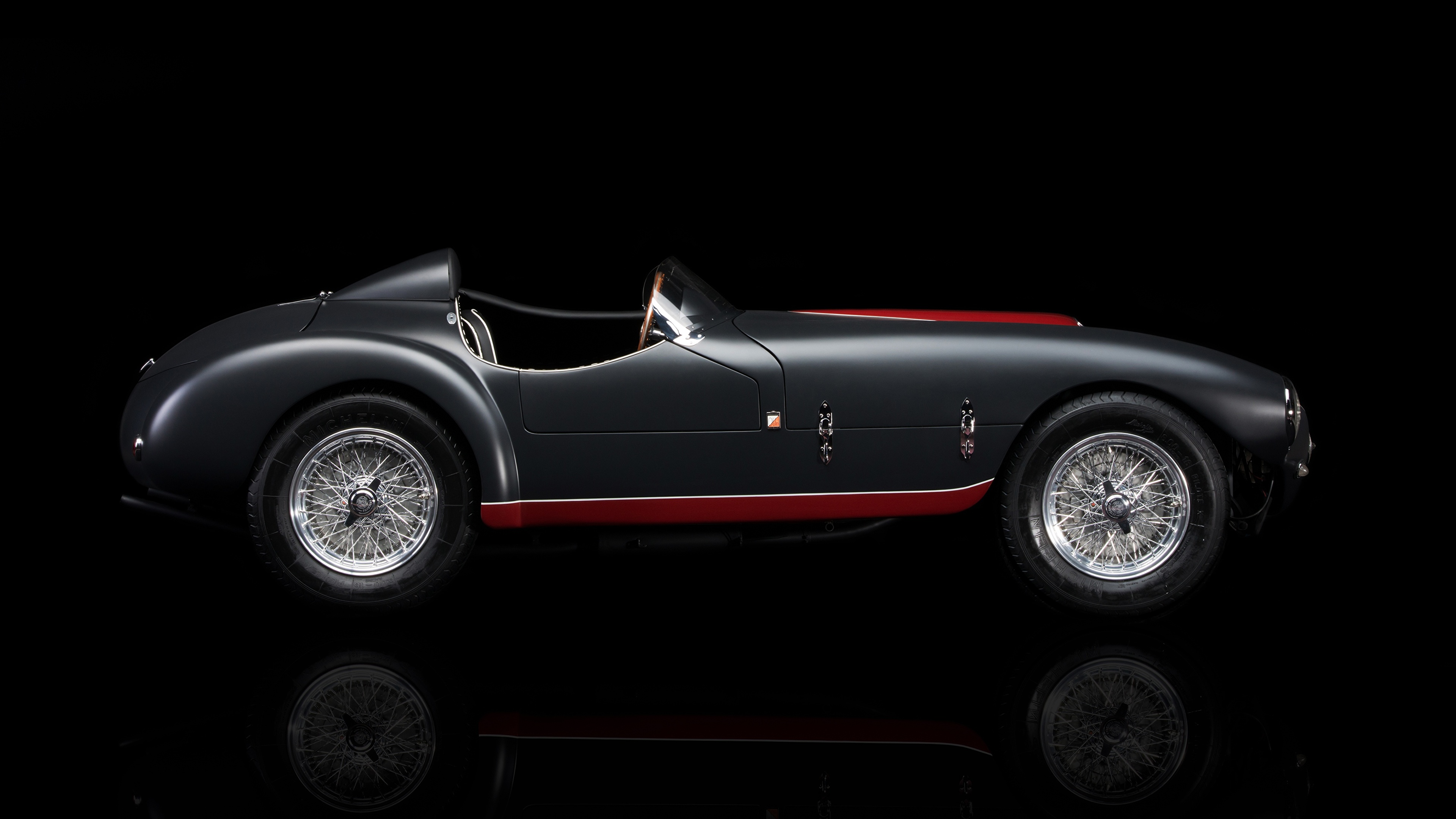 Фото Феррари 1953 Classic 166 MM/53 Spyder Ретро авто 3840x2160