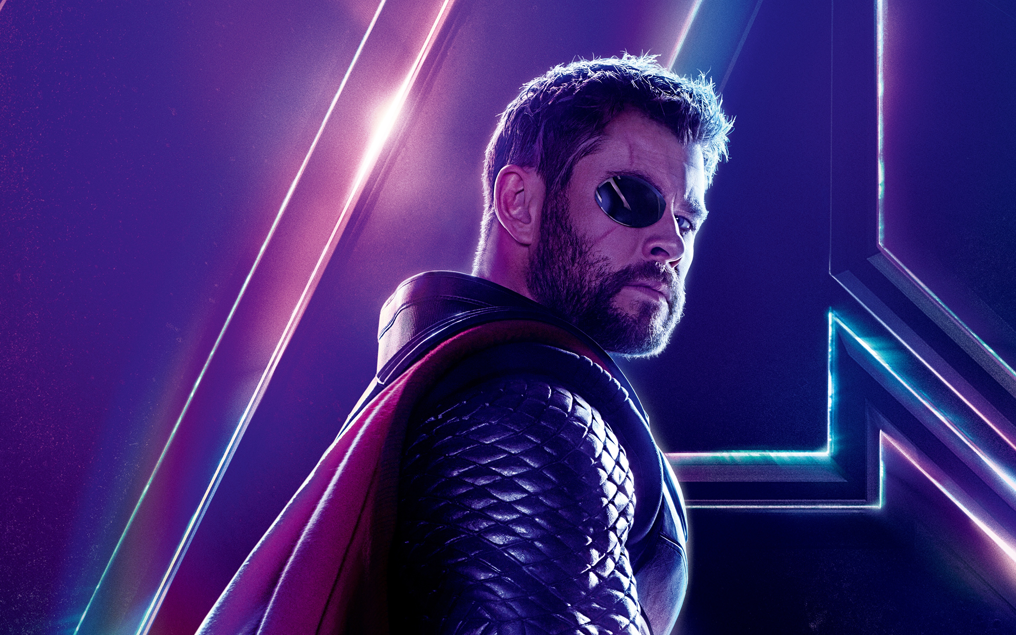 Wallpaper Avengers: Infinity War Chris Hemsworth Thor hero ...