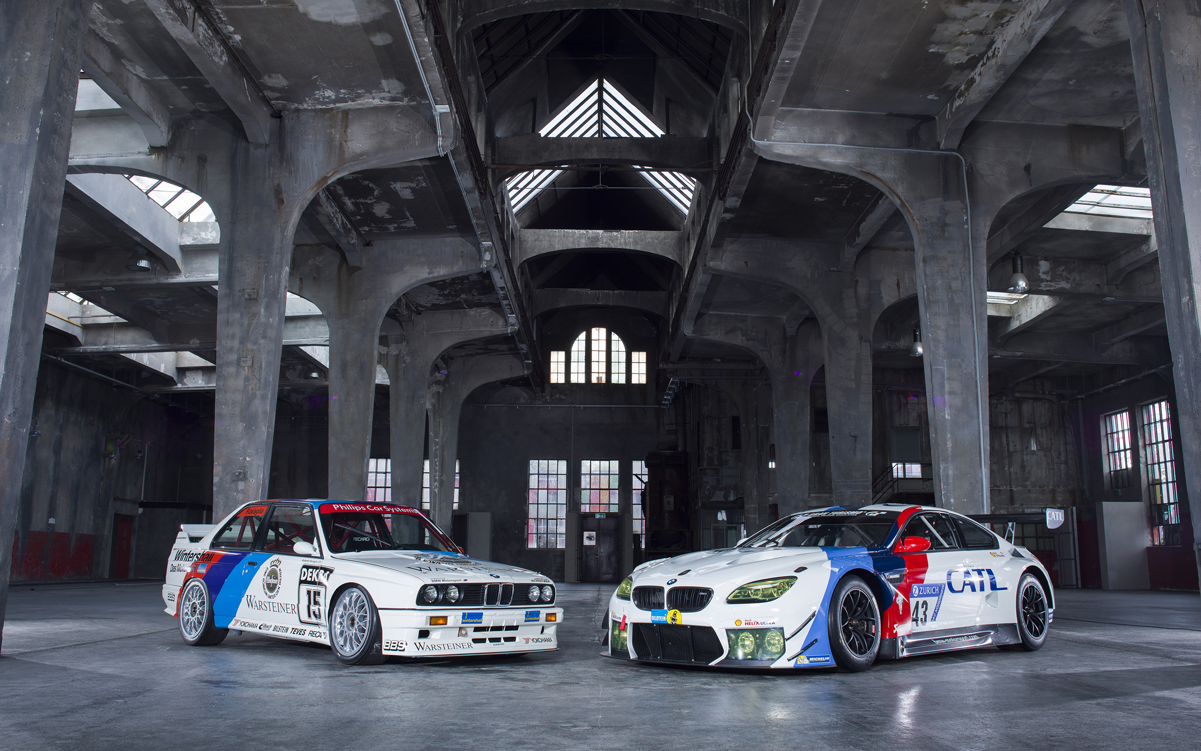 Pictures Bmw Tuning M6 E30 2 White Cars 3840x2400