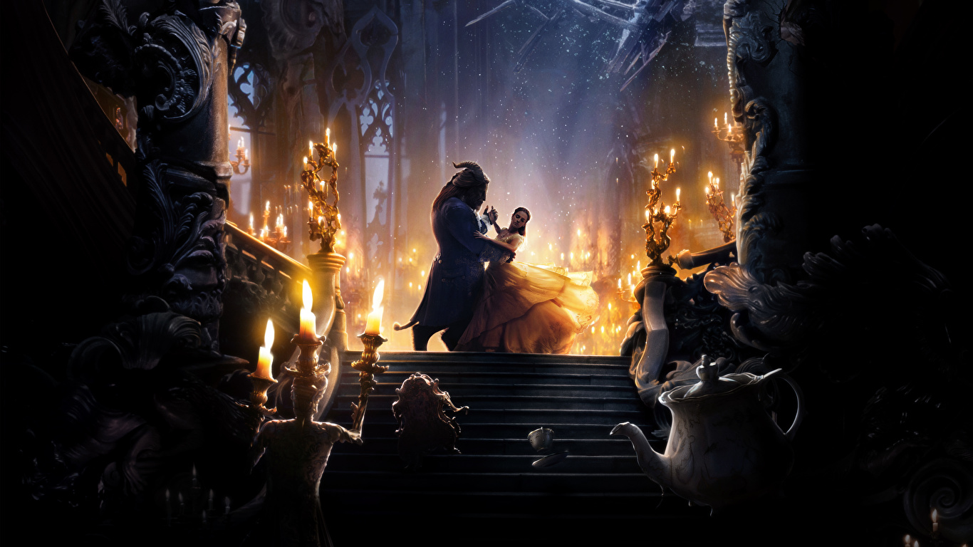 Picture Beauty And The Beast 17 Emma Watson Monsters 1366x768