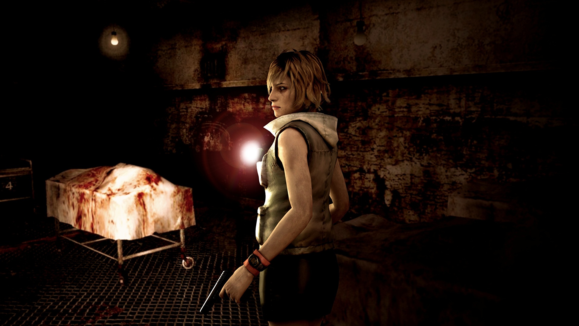 Картинки Silent Hill 3 Heather Mason 3D Графика Молодые 1920x1080