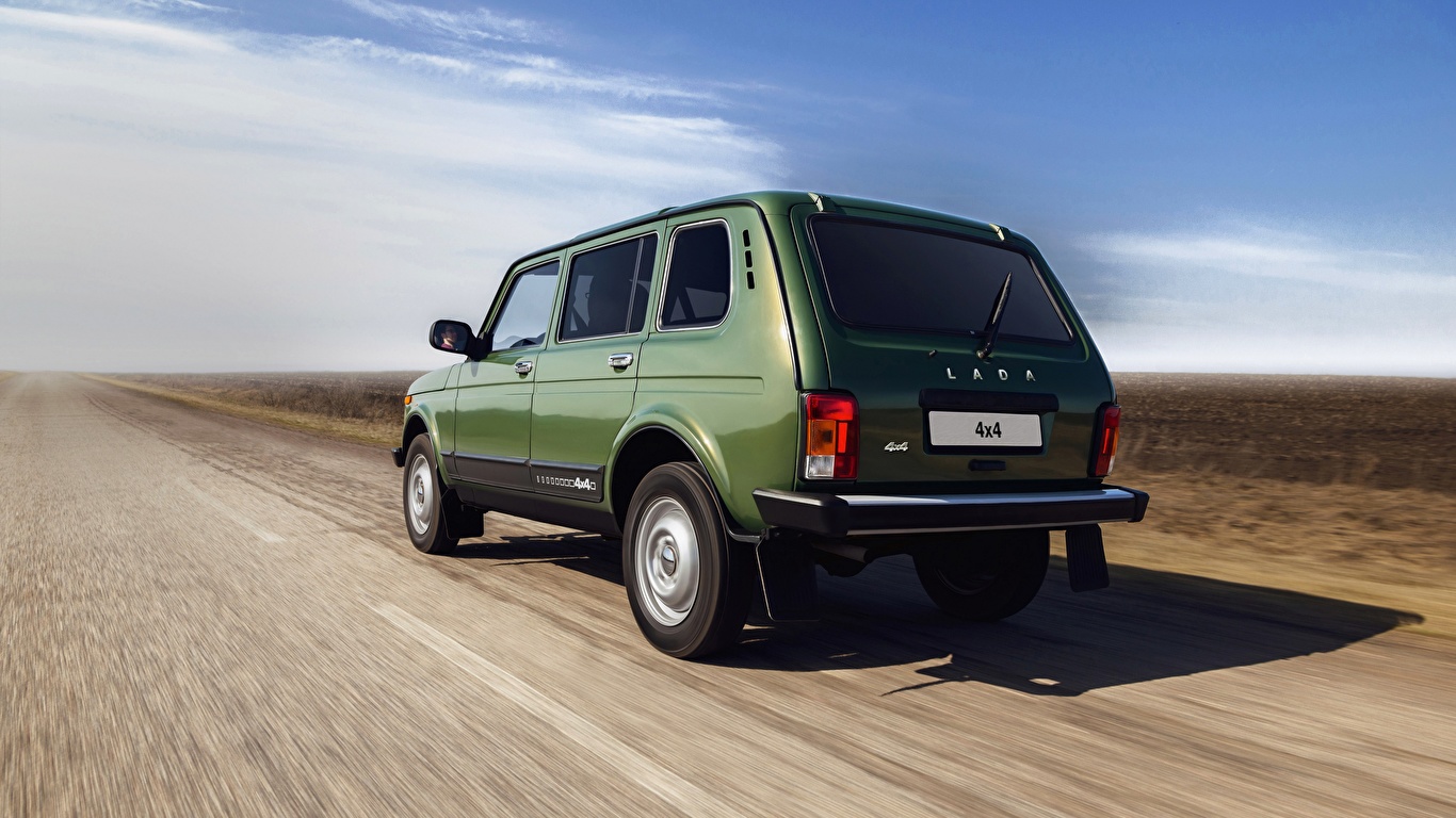 Обои для рабочего стола Российские авто Lada 4x4 Urban Niva 1366x768