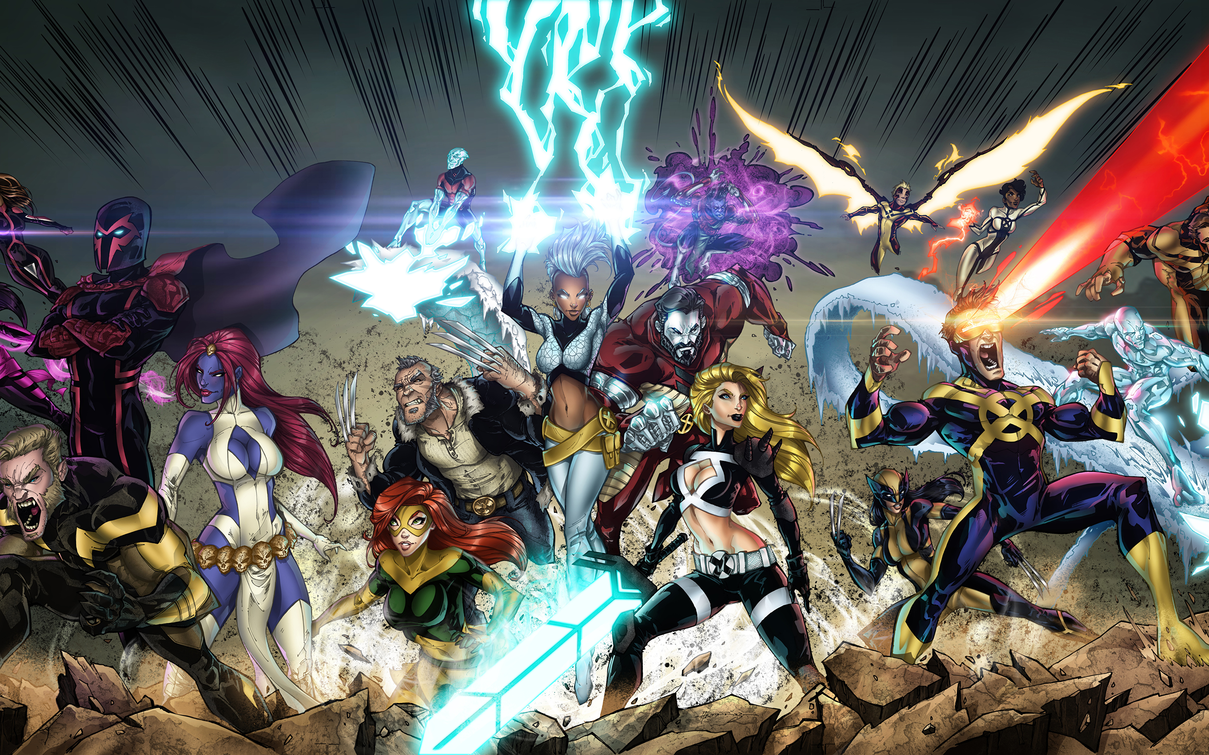 壁紙 3840x2400 コミックヒーロー 魔術 X Men ファンタジー ダウンロード 写真