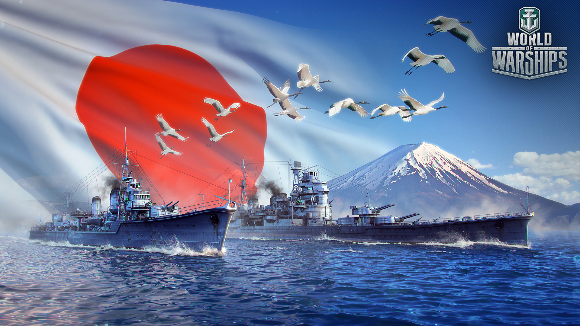 壁紙 19x1080 World Of Warship 船 日本の ゲーム 陸軍 ダウンロード 写真
