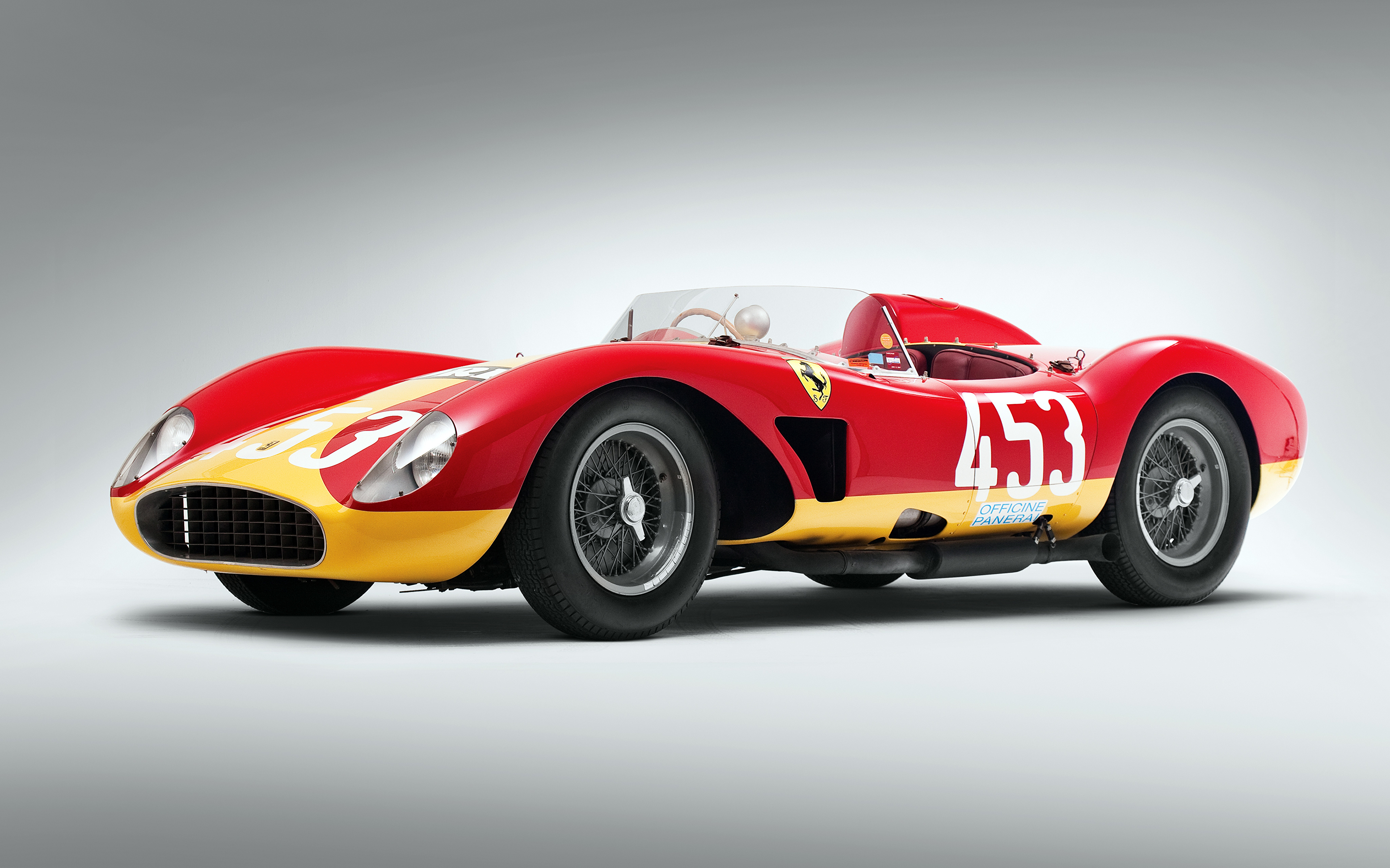 Картинки Тюнинг Феррари 1957 500 TRC Scaglietti старинные 3840x2400