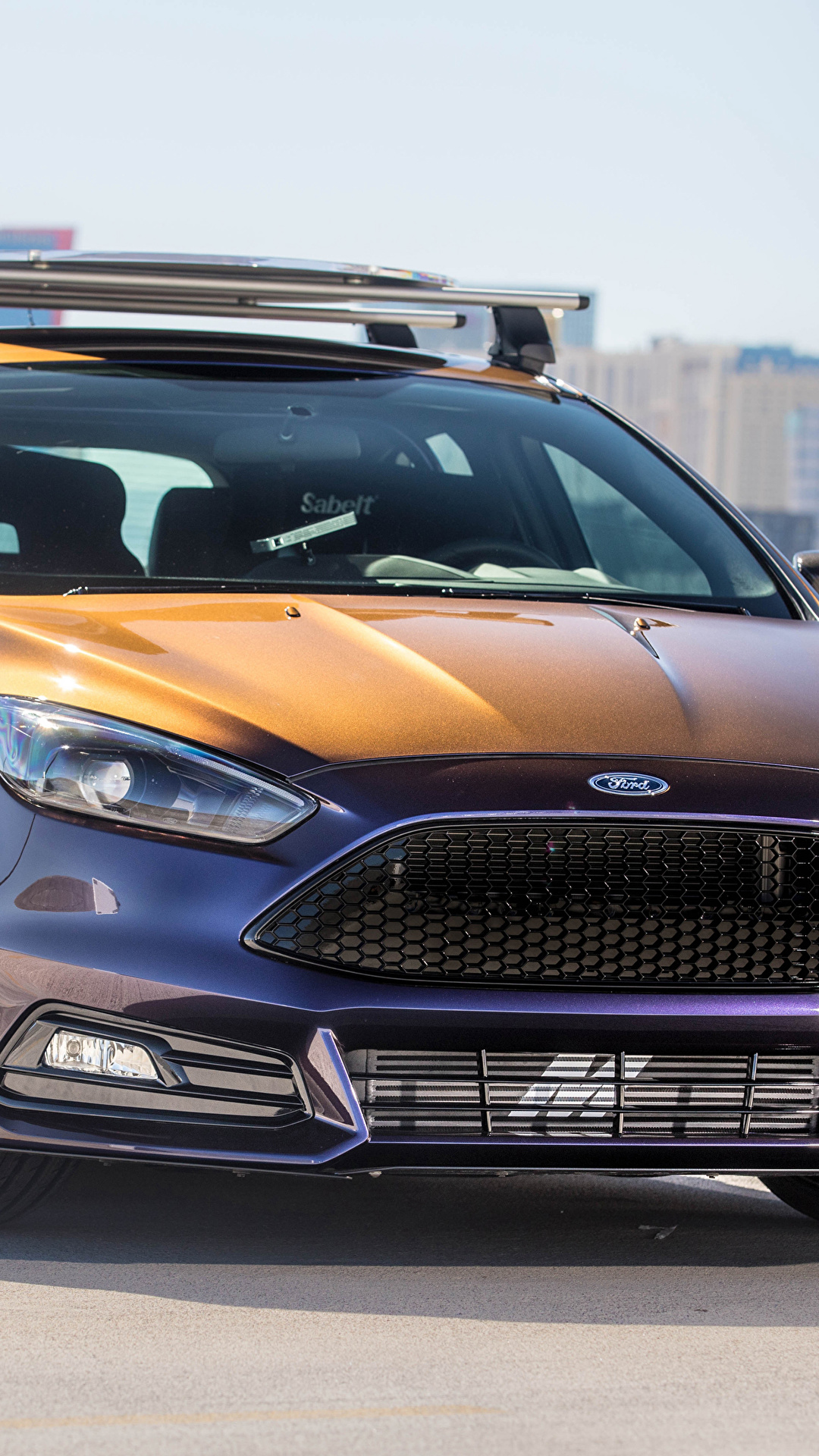 Картинки Ford 2018 Blood Type Racing Focus ST машины 1080x1920