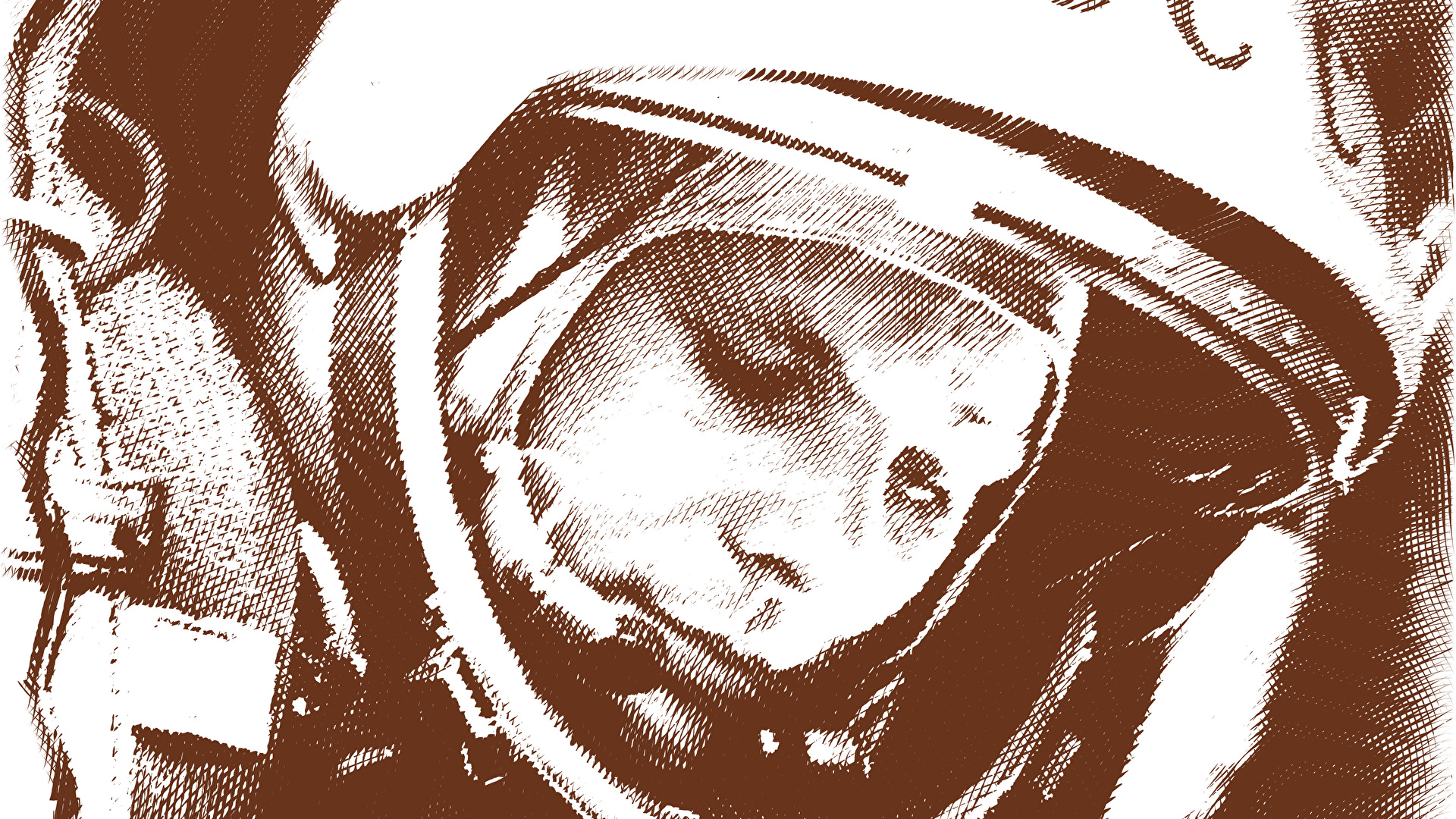 壁紙 19x1080 宇宙飛行士 ユーリイ ガガーリン ヘルメット ソ連 宇宙空間 有名人 ダウンロード 写真