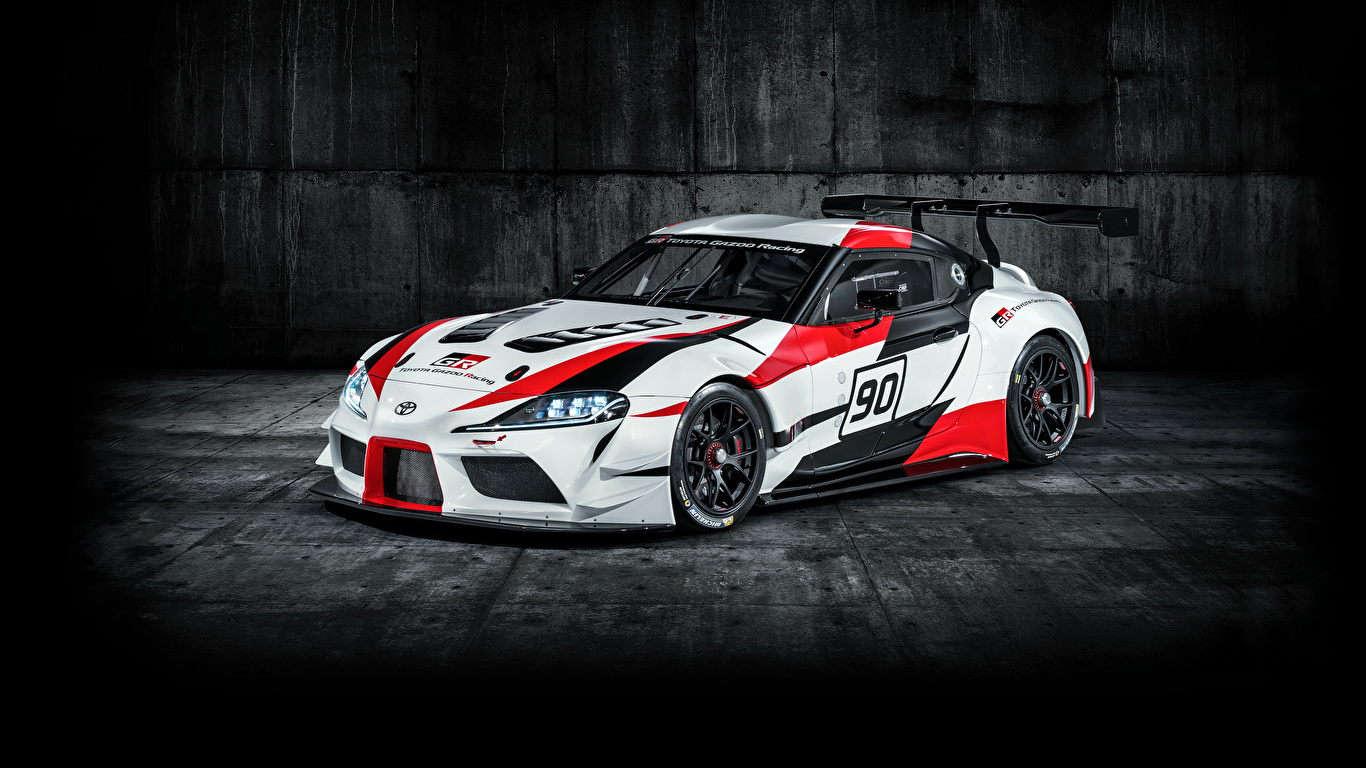 Фотографии Toyota Тюнинг 2018 GR Supra Racing Concept авто 1366x768