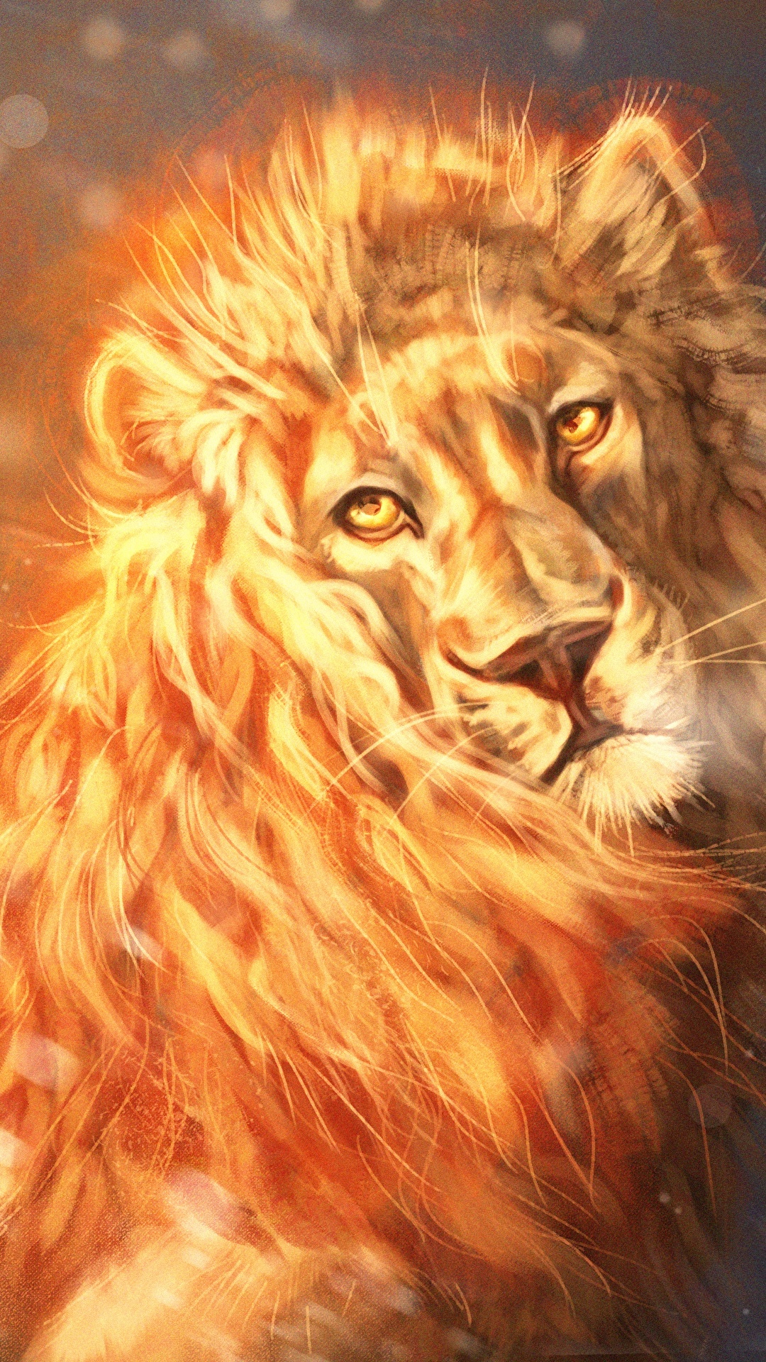 Photos Lions by Lesventie Fantasy flame Glance 1080x1920