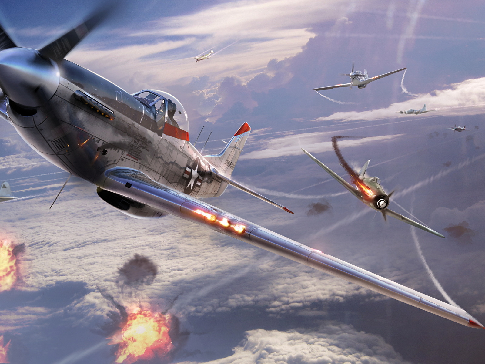壁紙 1600x1200 War Thunder 飛行機 戦闘機 アメリカの ゲーム ダウンロード 写真