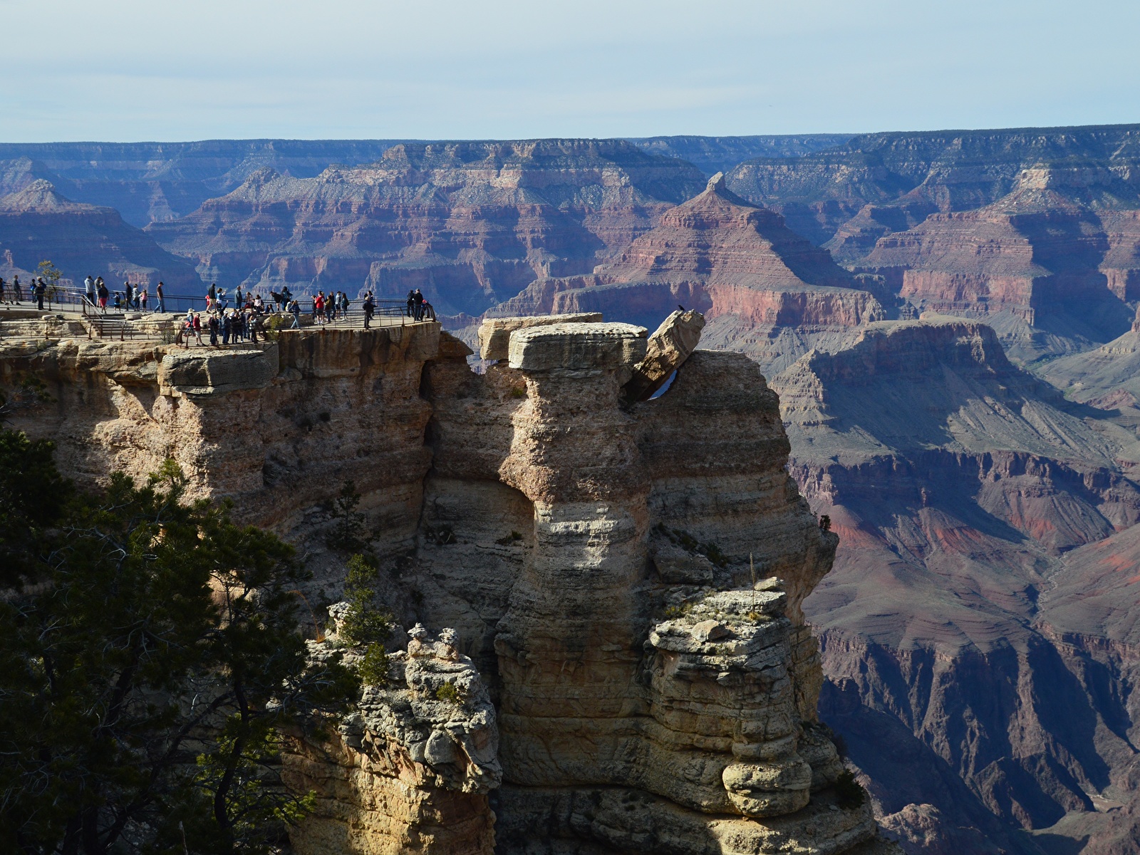 Image traveler Grand Canyon Park USA Arizona Crag Nature 1600x1200