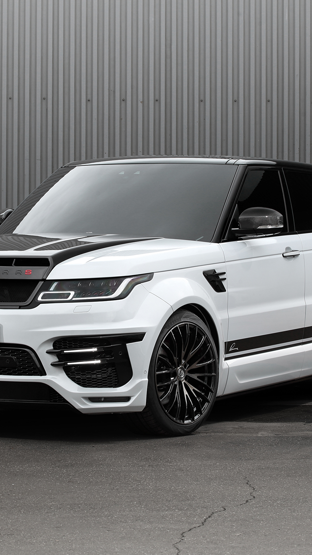 Картинка Range Rover Кроссовер 2019-20 Lumma CLR RS Белый 1080x1920