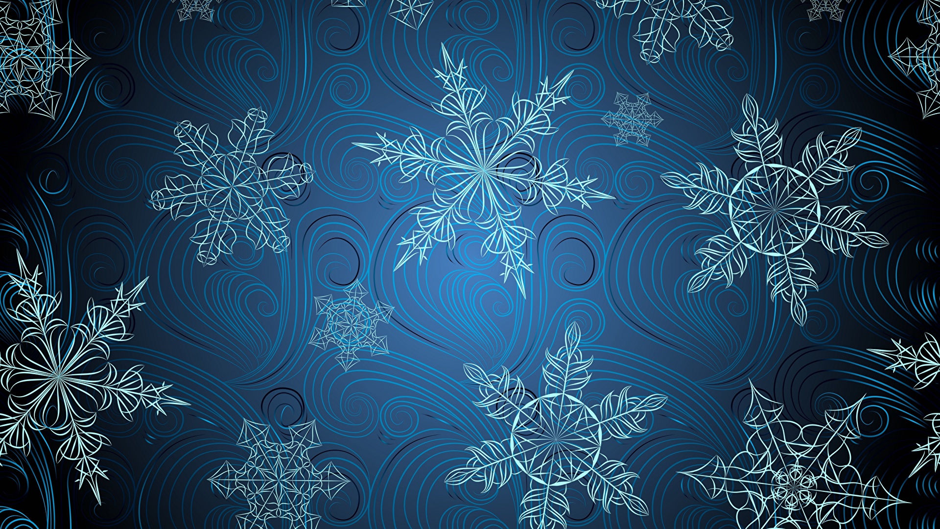 Pictures Texture Snowflakes 19x1080